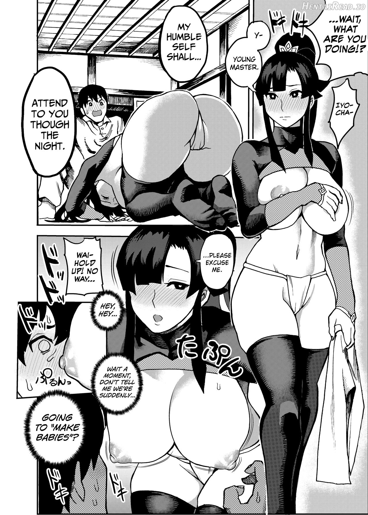 Oideyo! Kunoichi no Sato San ~Gekitou! Shinobi Boutaoshi no Maki~ Chapter 1 - page 9