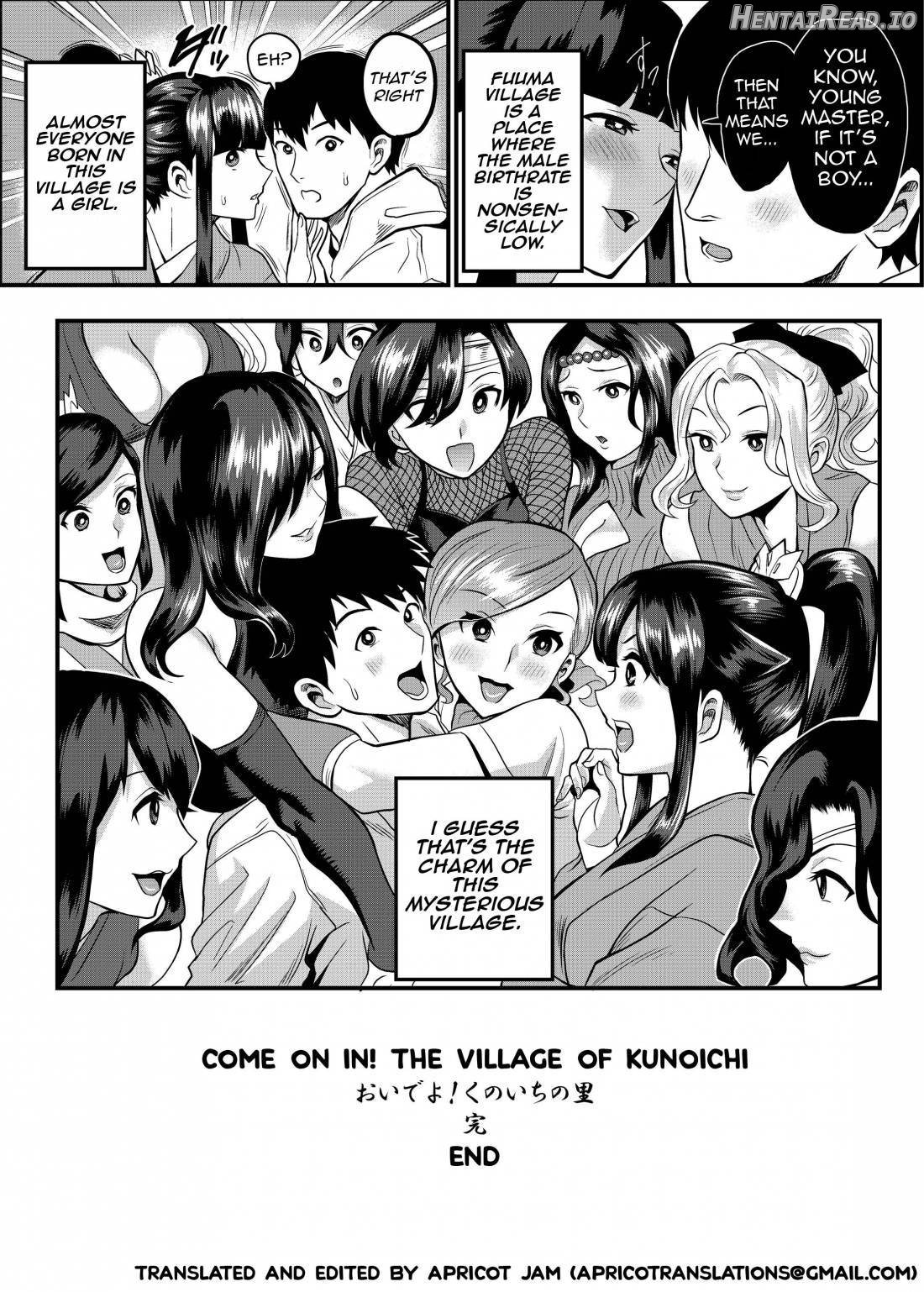 Oideyo! Kunoichi no Sato San ~Gekitou! Shinobi Boutaoshi no Maki~ Chapter 4 - page 33