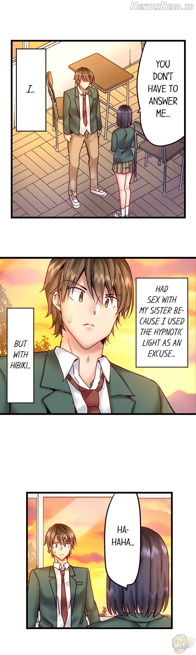 "Hypnotized" Sex with My Brother Chapter 22 - page 15
