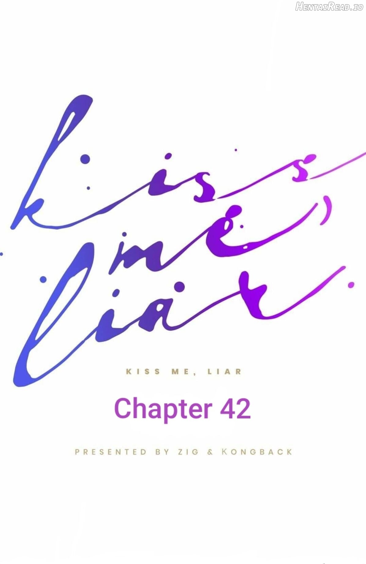 Kiss me, Liar Chapter 42 - page 23