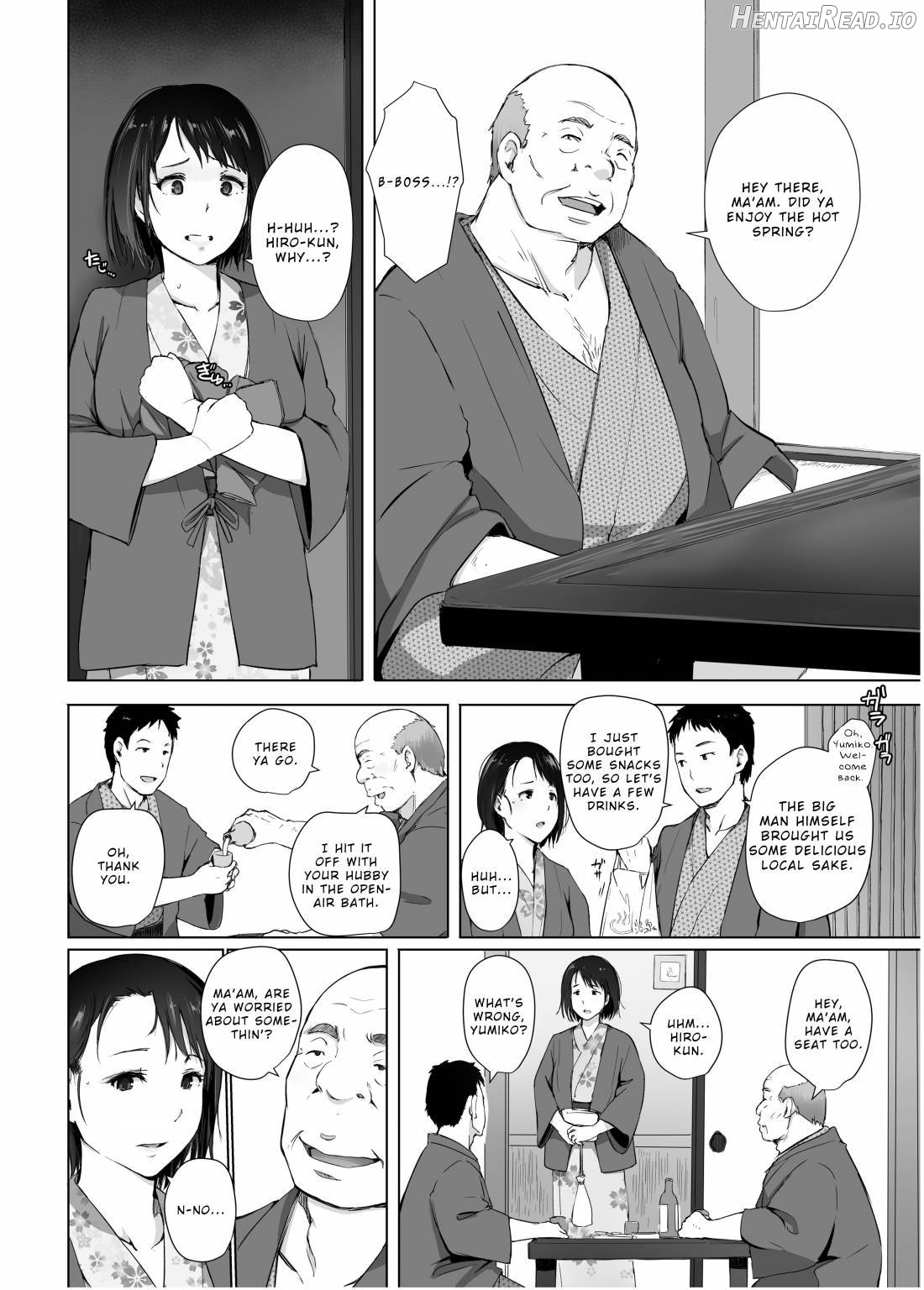 Hitozuma to NTR Chounai Ryokou -Futsukame- Chapter 1 - page 9