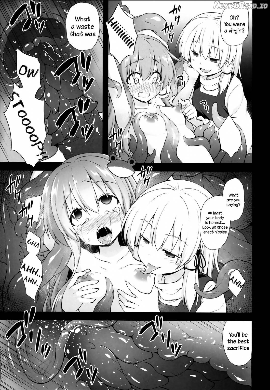 Shinkou no Tame ni Sanae-san ga Shokushu de Muriyari Kaihatsu Sareru Moriya Jinja Chapter 4 - page 12