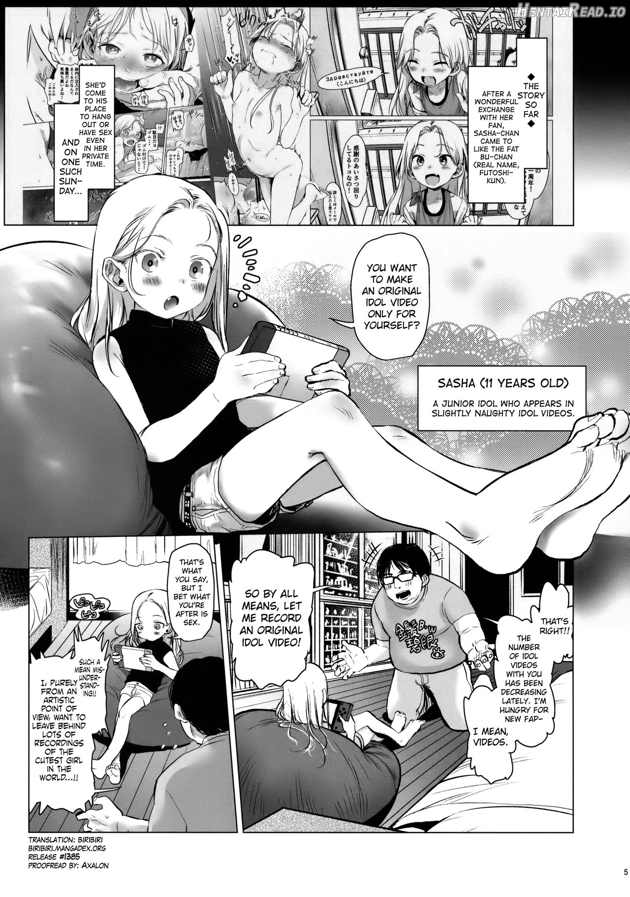 Welcome Sashachang Sasha-chan ga Youkoso Chapter 3 - page 4