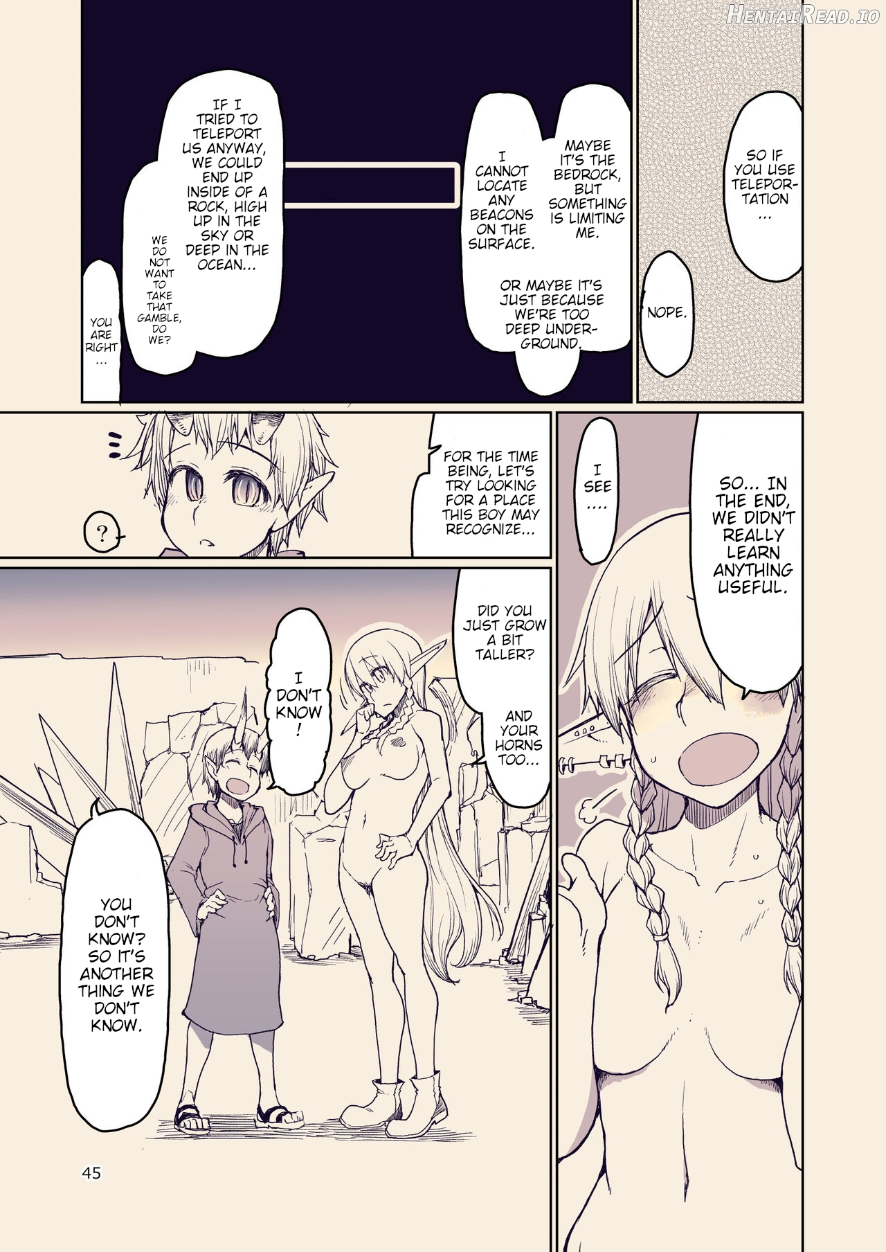 Dosukebe Elf No Ishukan Nikki 1 Chapter 12 - page 46