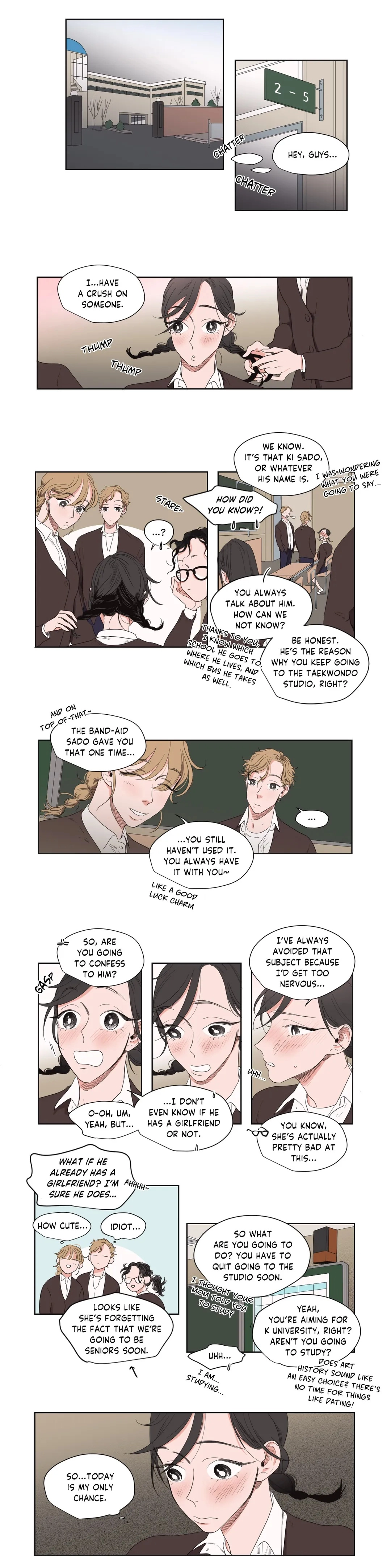 Love Barometer Chapter 60.5 - page 2