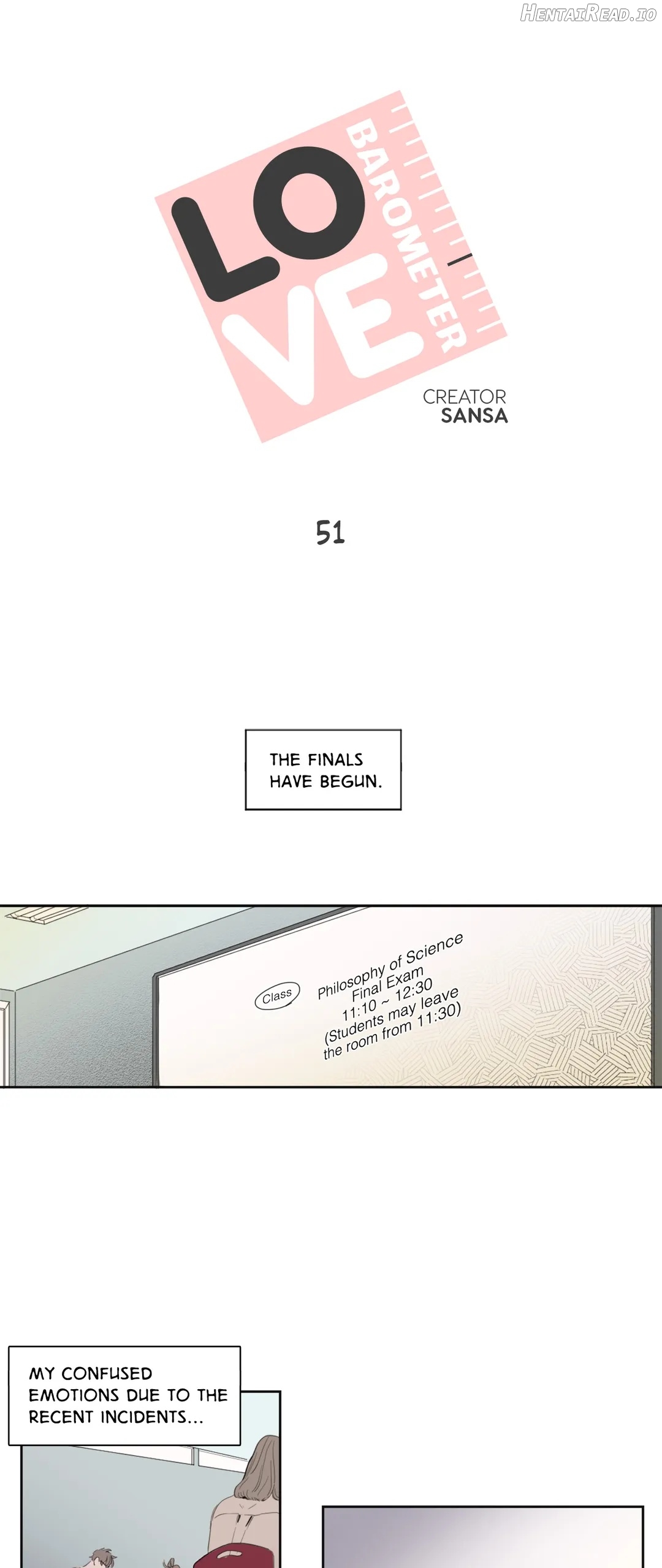 Love Barometer Chapter 51 - page 1