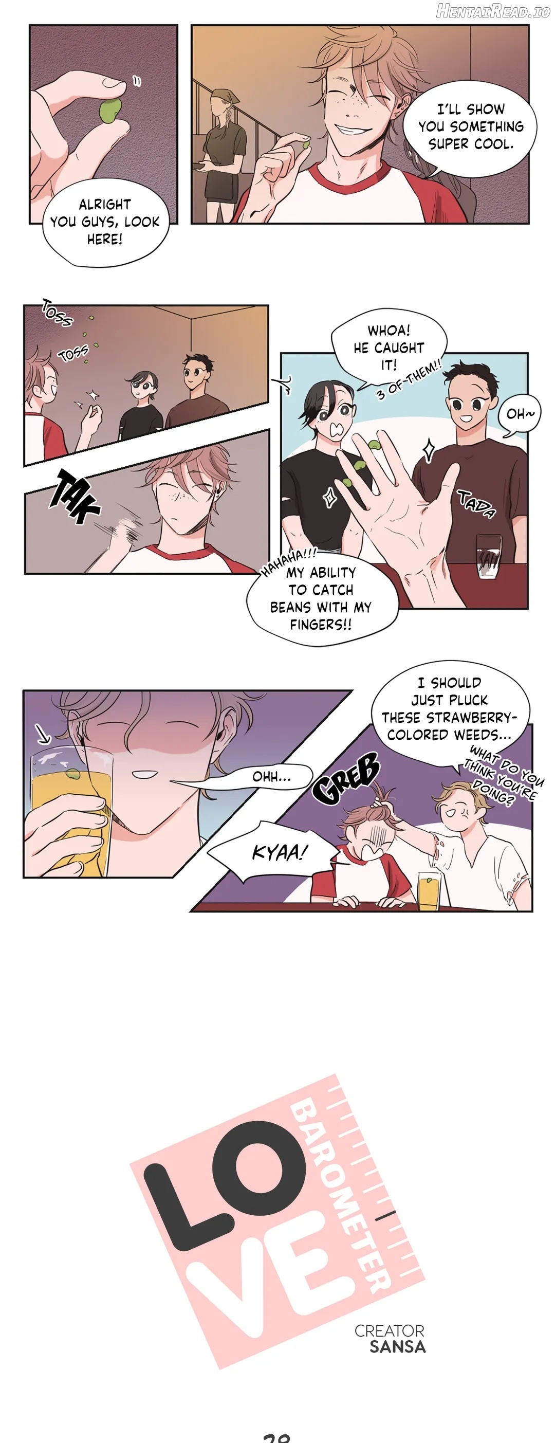 Love Barometer Chapter 28 - page 1