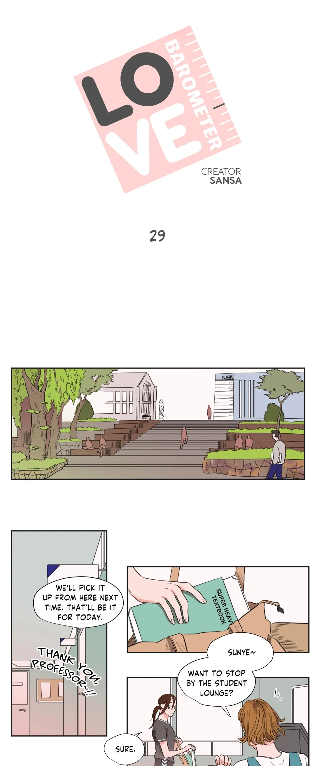 Love Barometer Chapter 29 - page 5