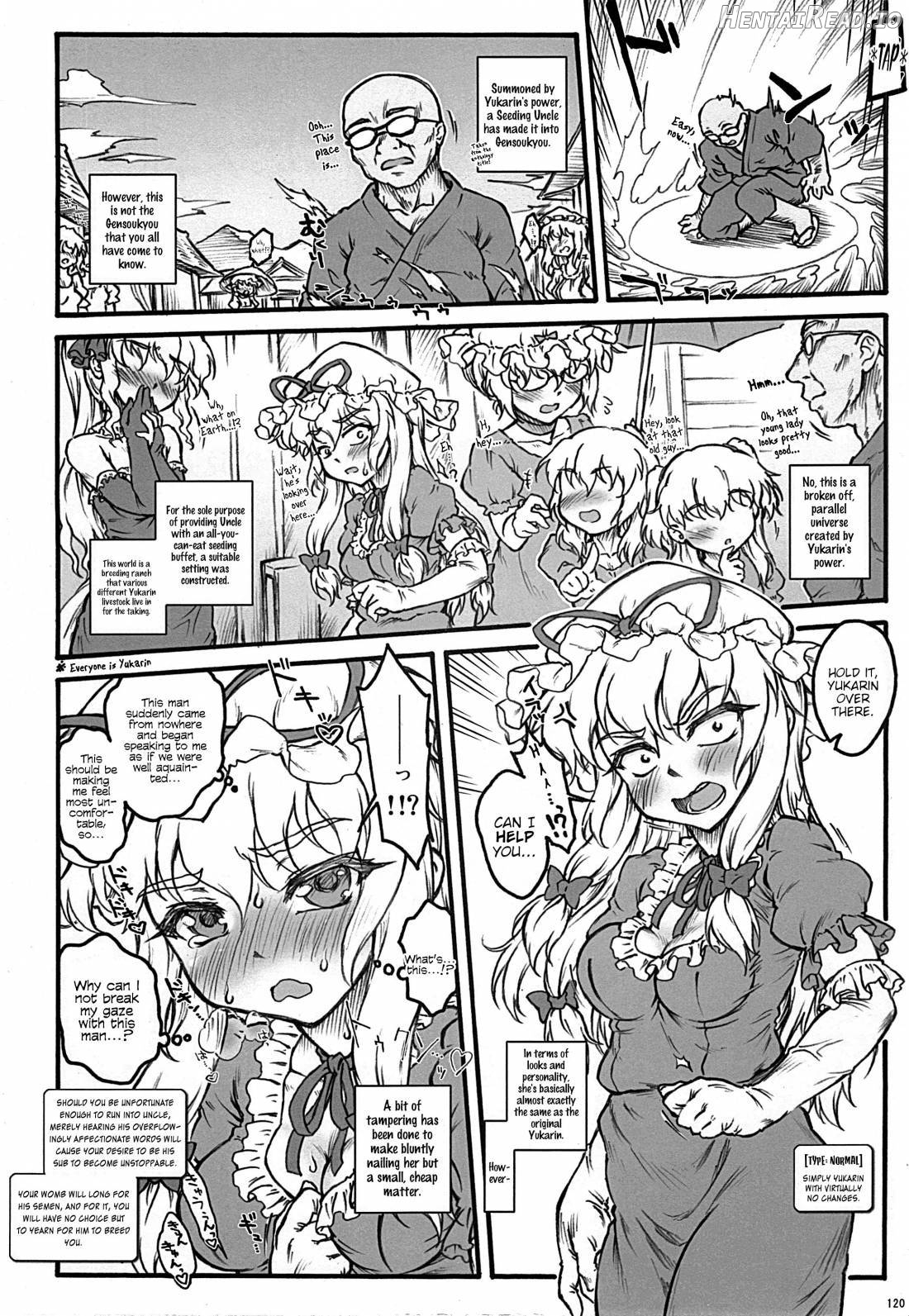 Gensoukyou ni Tanetsuke Oji-san ga Yattekita YA-YA-YA Chapter 1 - page 113