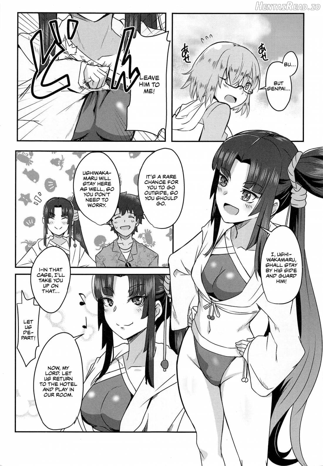 Ushiwakamaru to Asobou! Chapter 1 - page 4