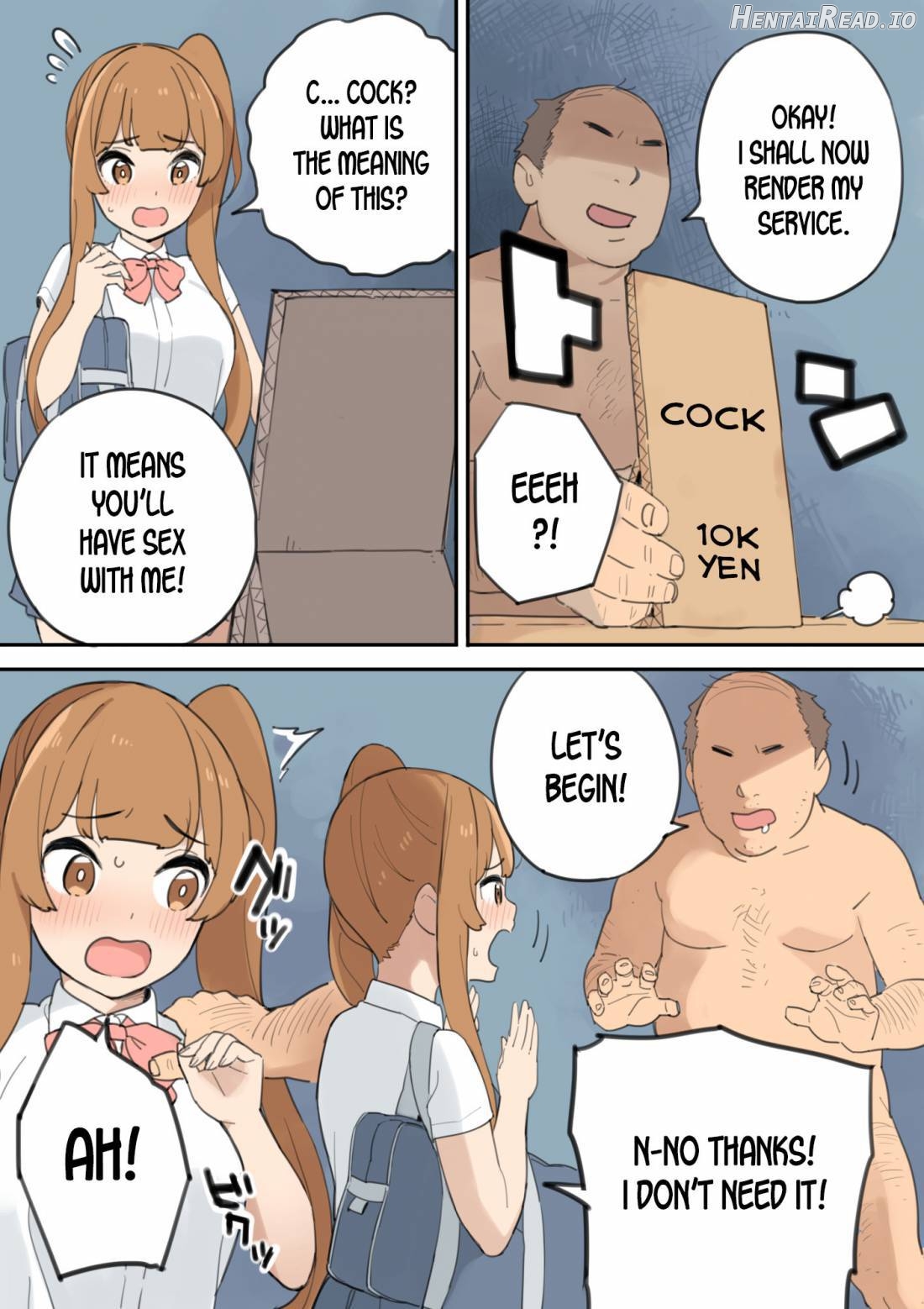 Chinpo Uri no Ossan Chapter 1 - page 9
