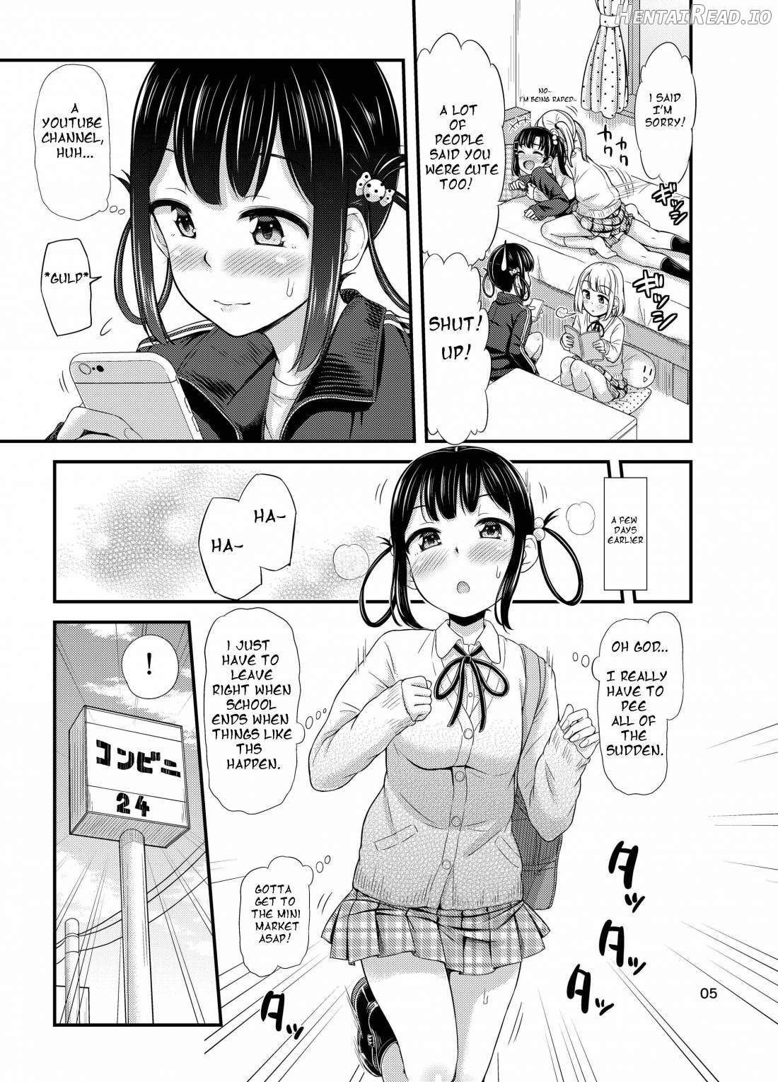 Omorashi Nyotuber Chapter 1 - page 6