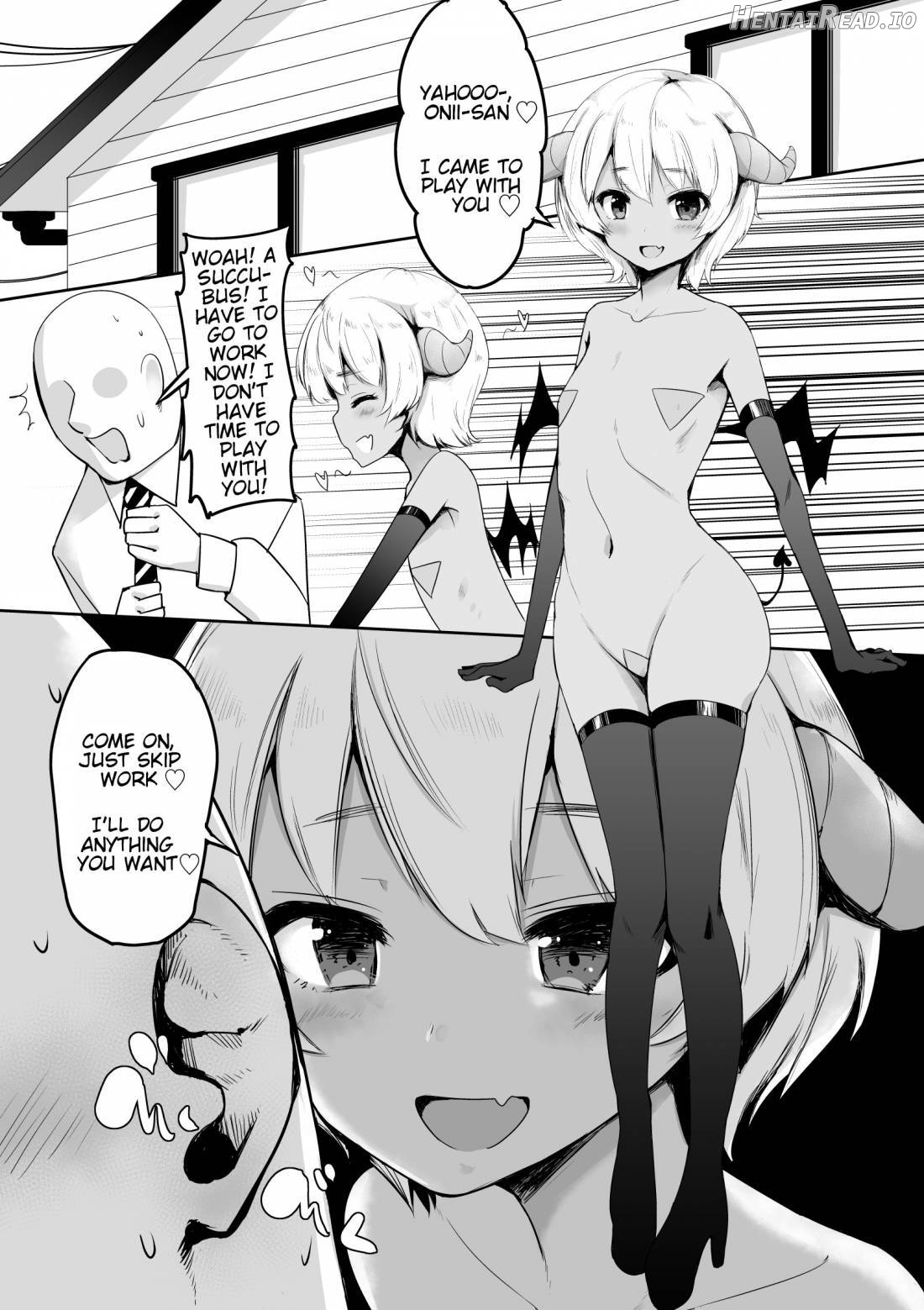 Pettanko Succubus-chan no Gorioshi Sakusei Chapter 1 - page 2
