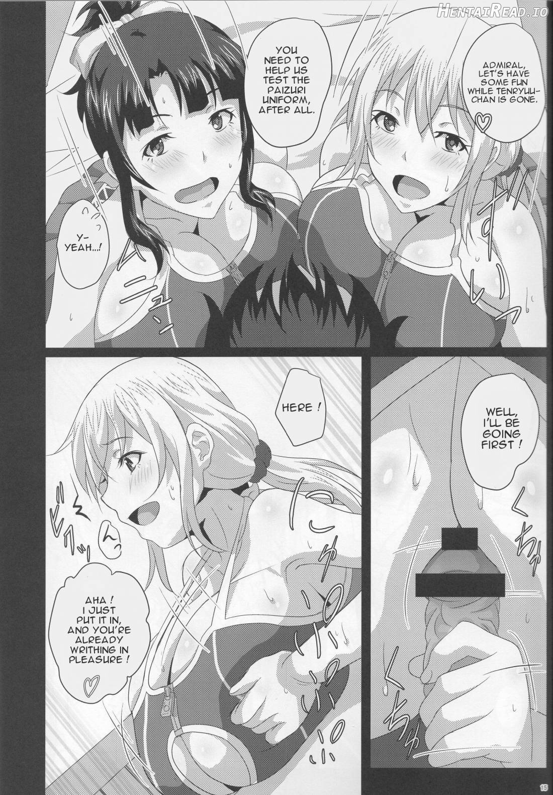 Oppai Member Paizuri Lesson Chapter 1 - page 14