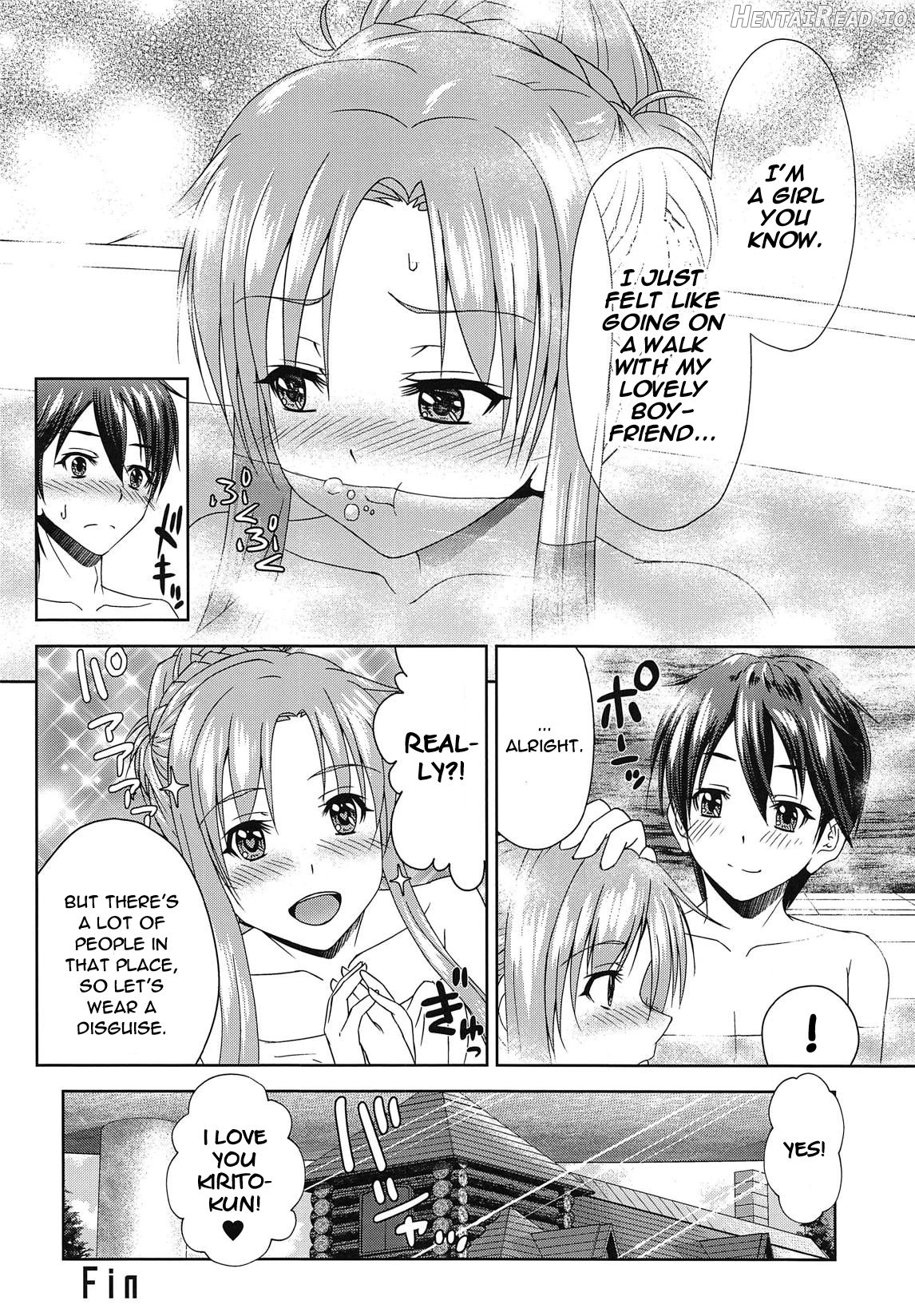 Shinkon dashi Asuna to Omoikkiri Love Love Shiyou! -One Day's Sweet Night- Chapter 2 - page 21