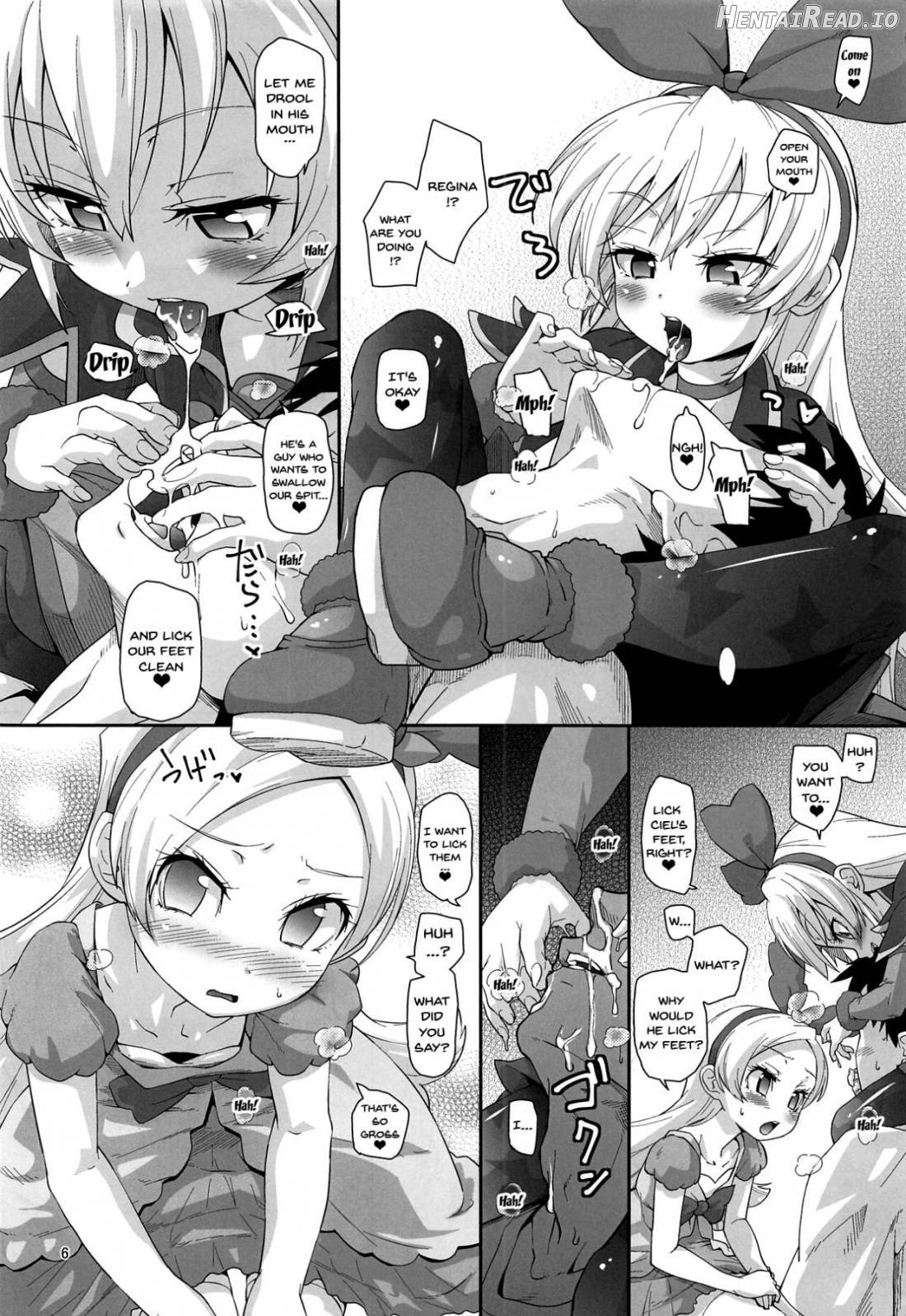 Kougekiteki Houshigata Kinpatsu Parfait-chans Chapter 1 - page 5