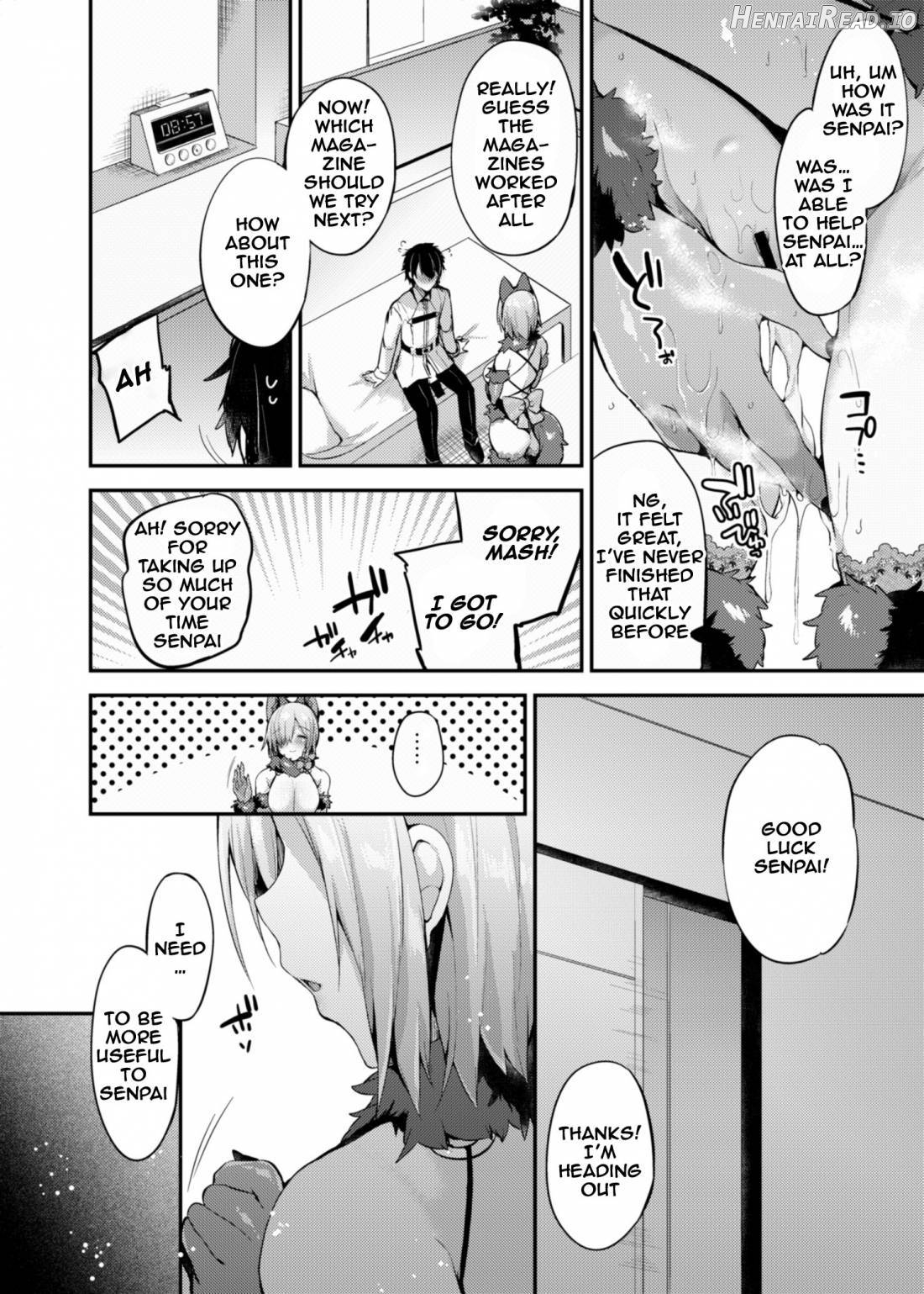 Senpai no Tame ni Ganbaru Mash wa Osuki desu ka? Chapter 1 - page 11