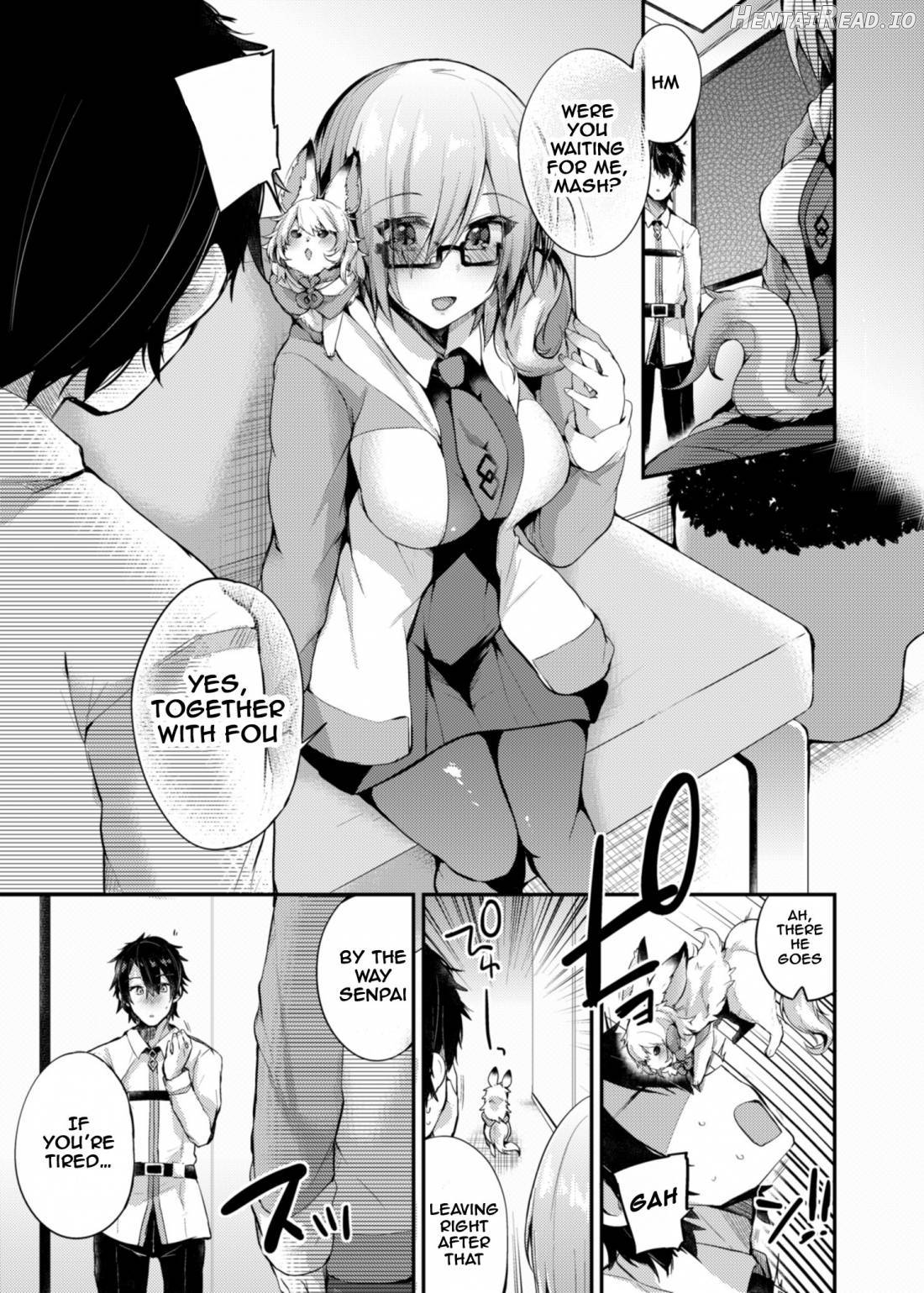 Senpai no Tame ni Ganbaru Mash wa Osuki desu ka? Chapter 1 - page 12