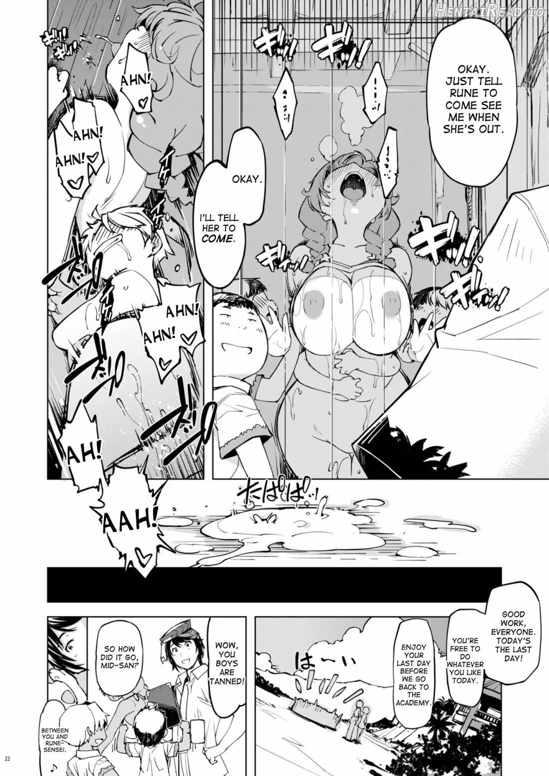 Motto! Onemuri Rune Sensei Chapter 2 - page 21