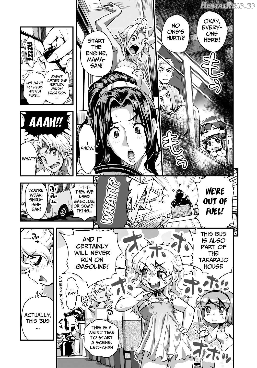 Energy Kyo-ka!! ~Bakunyuu JK. Gachizeme Hatsujouchuu!~ Chou Pinch! Tonda Ero Bus Dai Shissou! Zenra Jousha de Nukitsu Nukaretsu!? Chapter 1 - page 4
