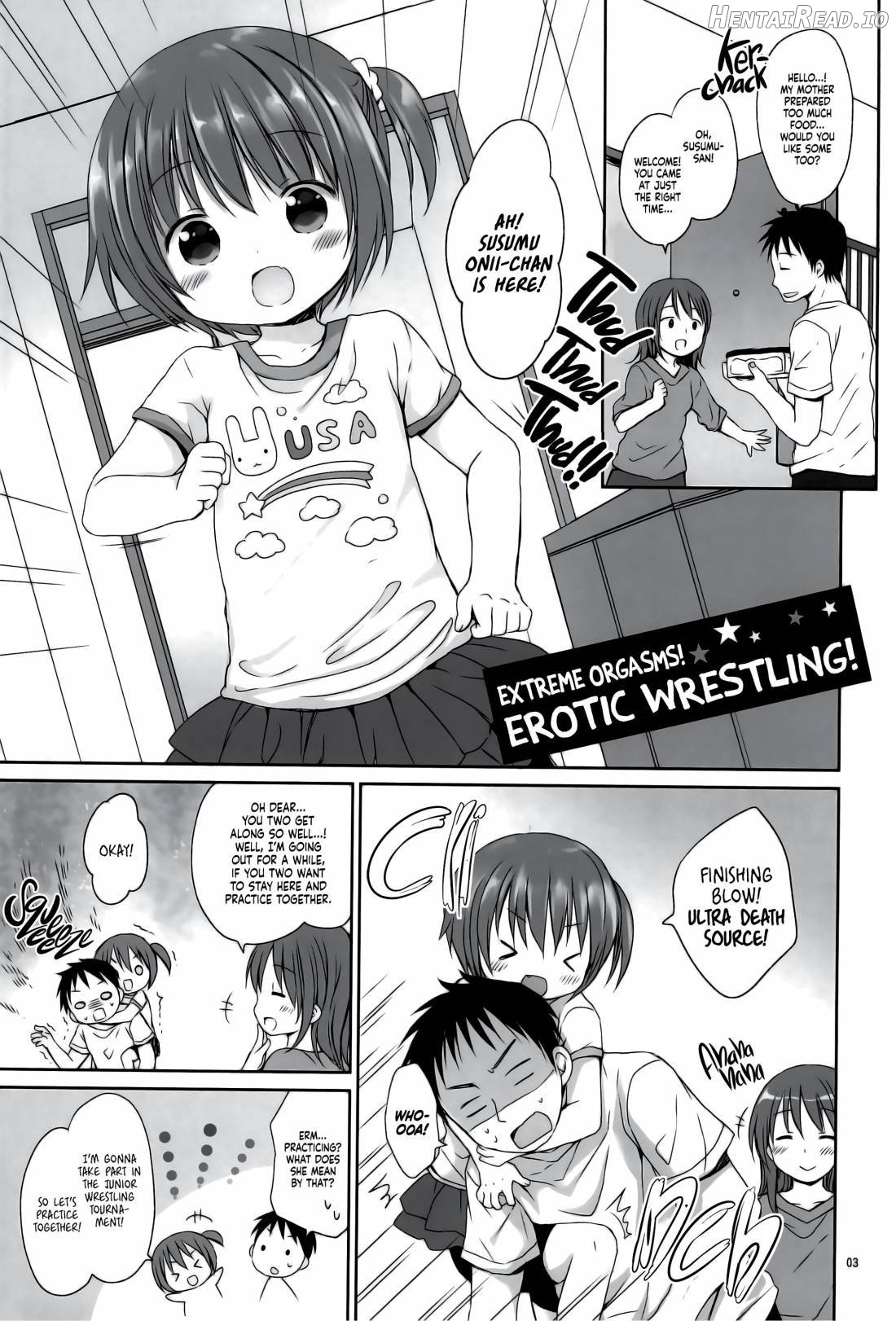 Ikisugi! Ecchi na Wrestling Chapter 1 - page 2