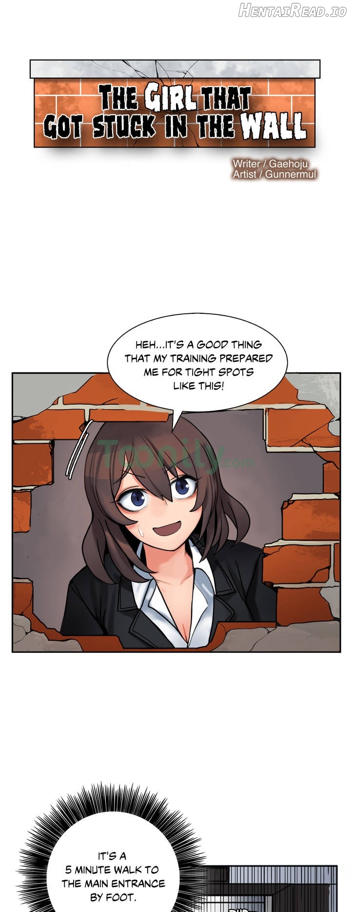 The Girl That Got Stuck in the Wall Chapter 1 - page 5