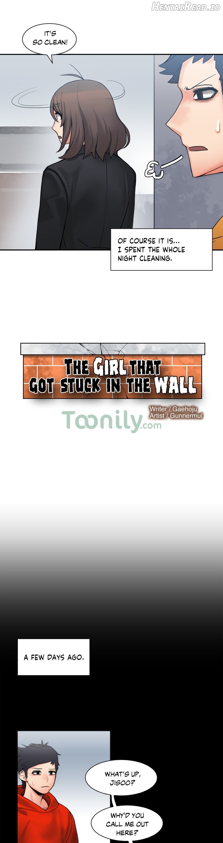 The Girl That Got Stuck in the Wall Chapter 5 - page 2