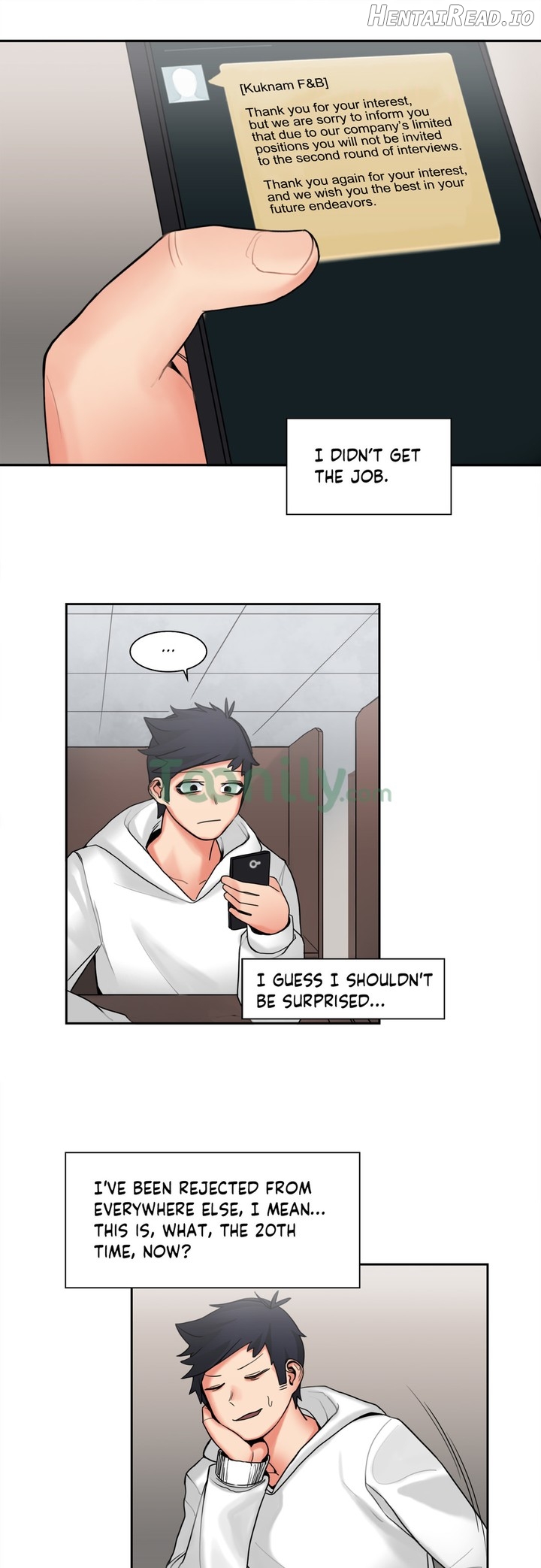The Girl That Got Stuck in the Wall Chapter 7 - page 1