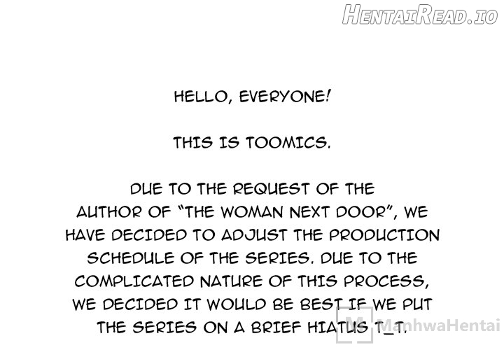 The Woman Next Door Chapter 29.5 - page 1