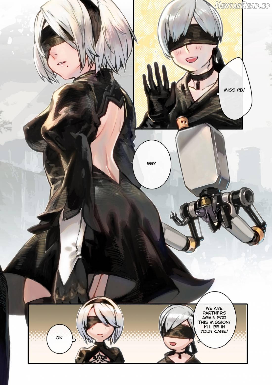 2B9S Hentai Chapter 1 - page 2
