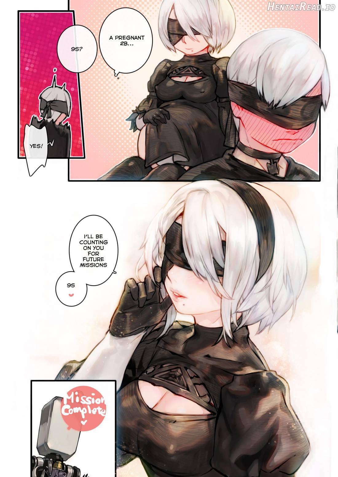 2B9S Hentai Chapter 1 - page 15