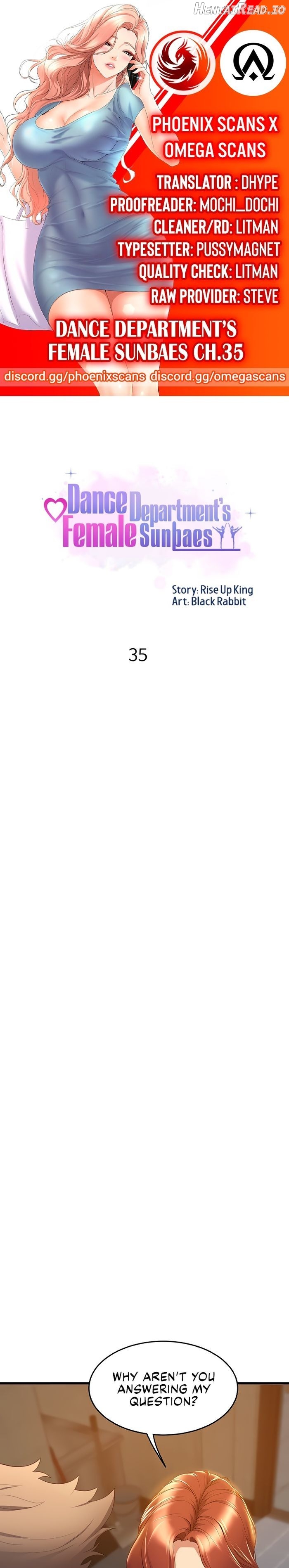 Dance Department’s Female Sunbaes Chapter 35 - page 1