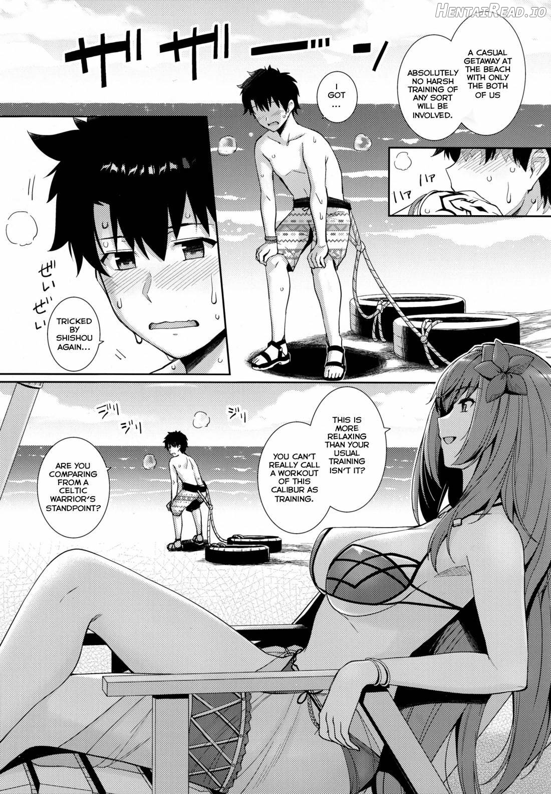 Mizugi Shishou to Koibito Ecchi Suru Hon. Chapter 1 - page 2