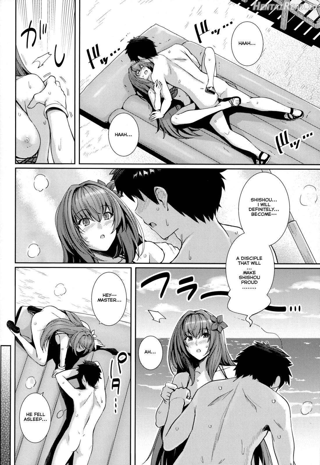 Mizugi Shishou to Koibito Ecchi Suru Hon. Chapter 1 - page 19