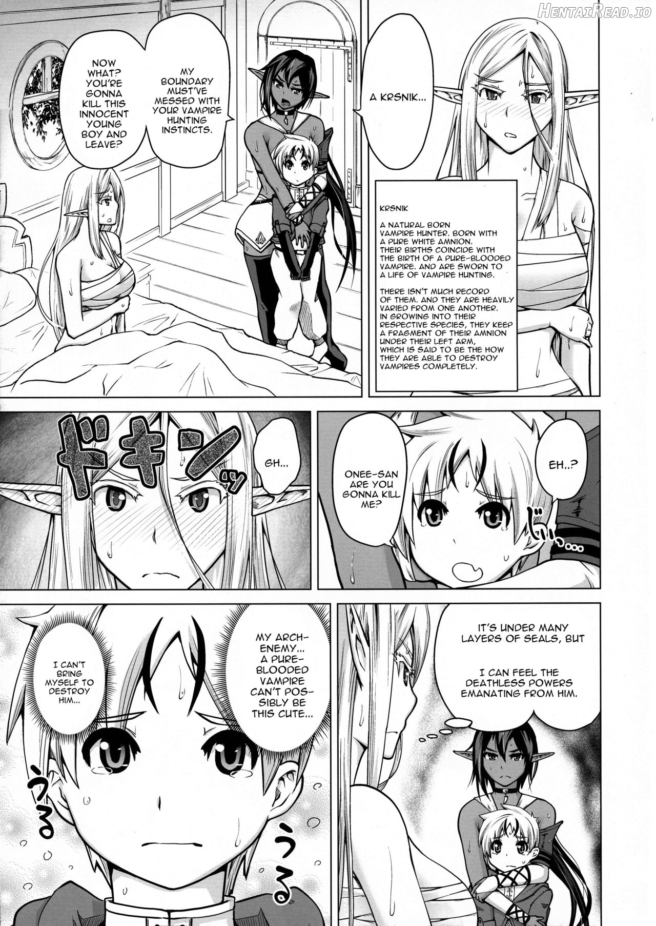 Kasshoku Elf to Chiisana Kyuuketsuki Chapter 2 - page 7