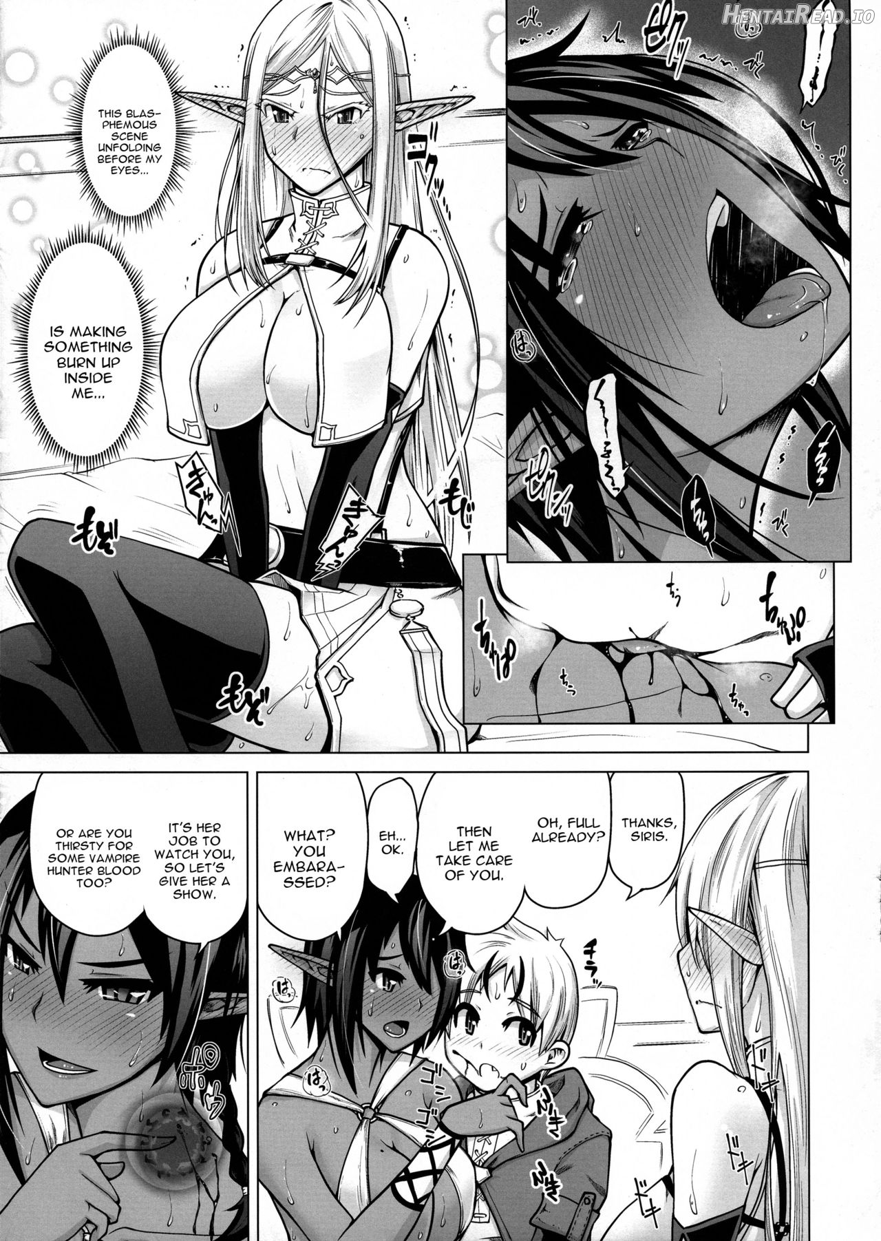 Kasshoku Elf to Chiisana Kyuuketsuki Chapter 2 - page 9