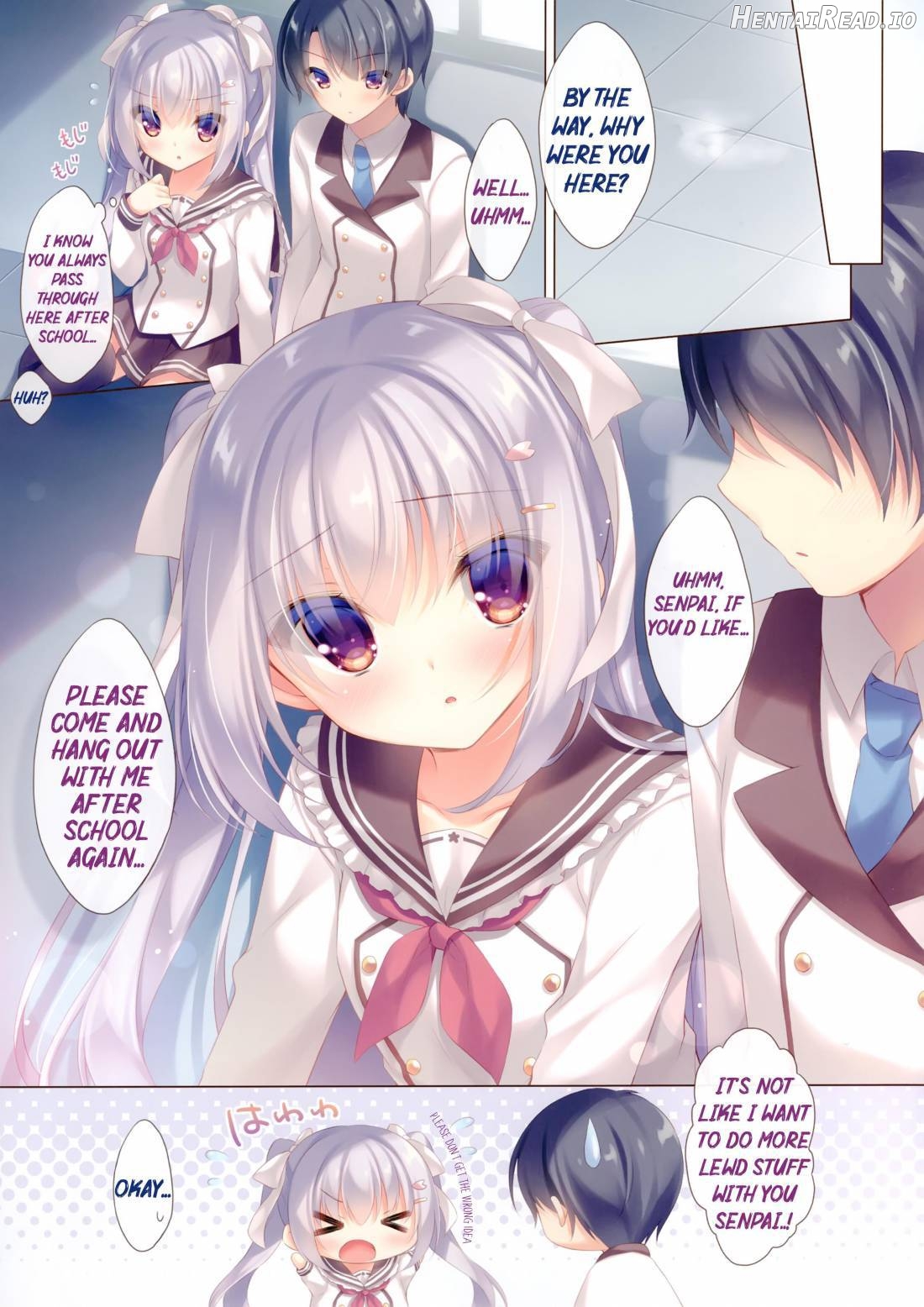 Senpai koko de shimasen ka? Chapter 1 - page 7