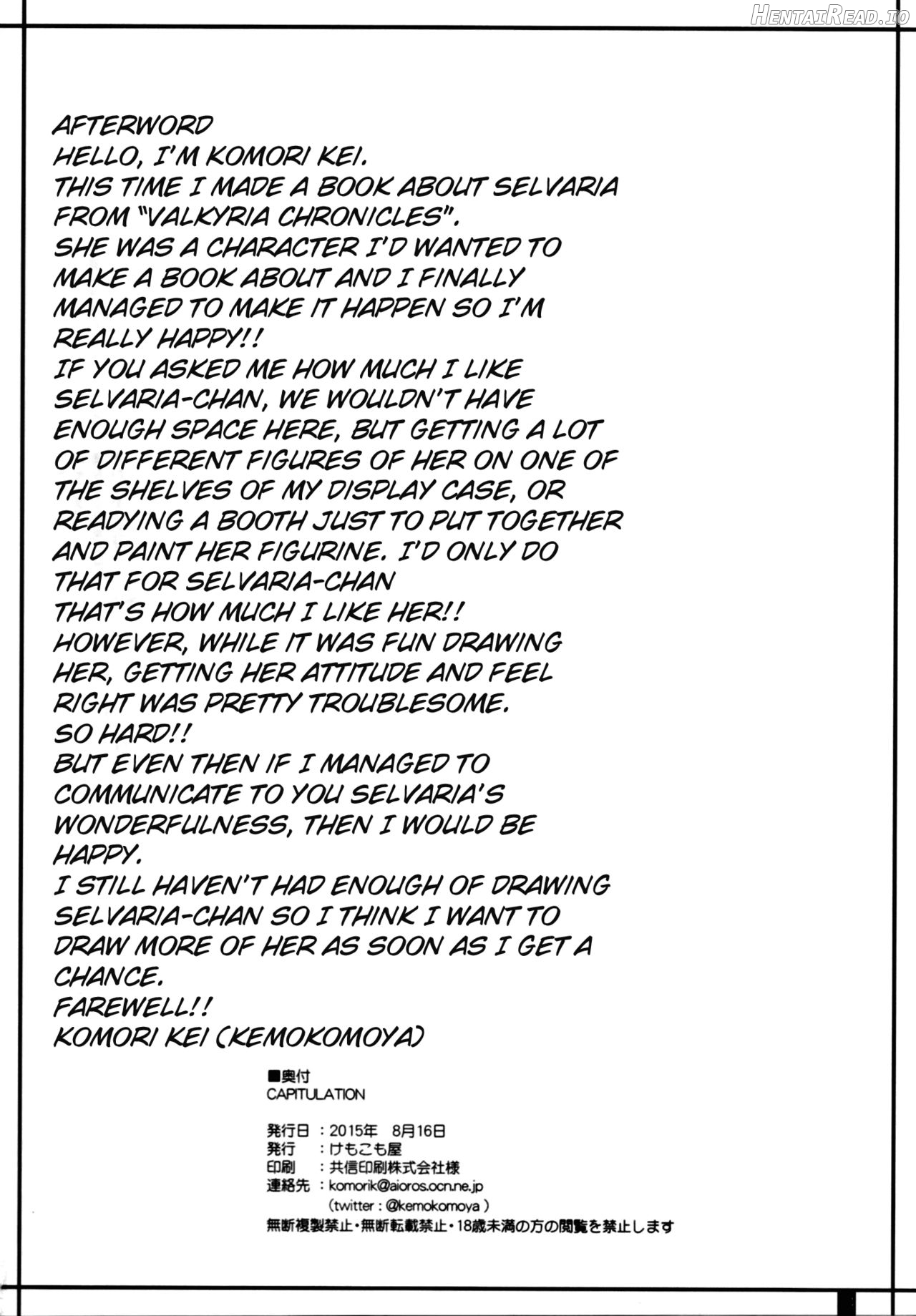 CAPITULATION 2 Chapter 1 - page 31