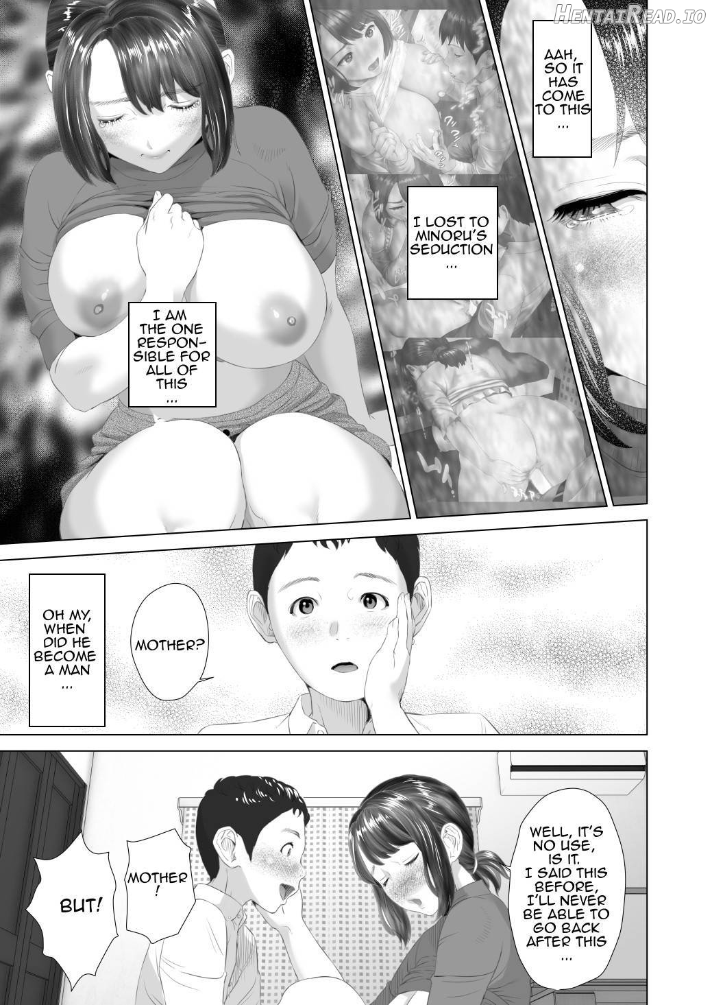 Kinjo Yuuwaku Mama Hen Joshou + Zenpen Chapter 7 - page 19