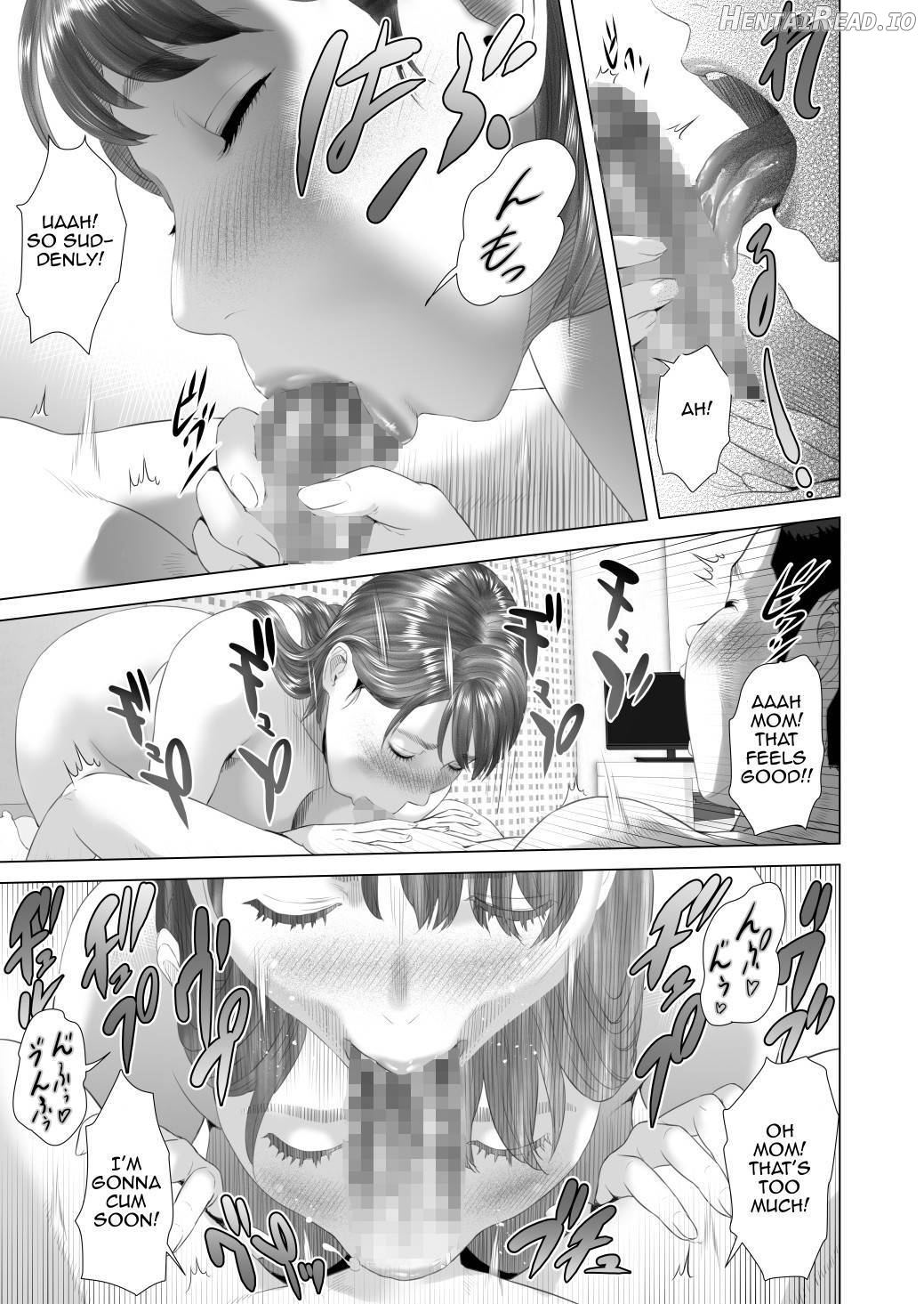 Kinjo Yuuwaku Mama Hen Joshou + Zenpen Chapter 8 - page 57
