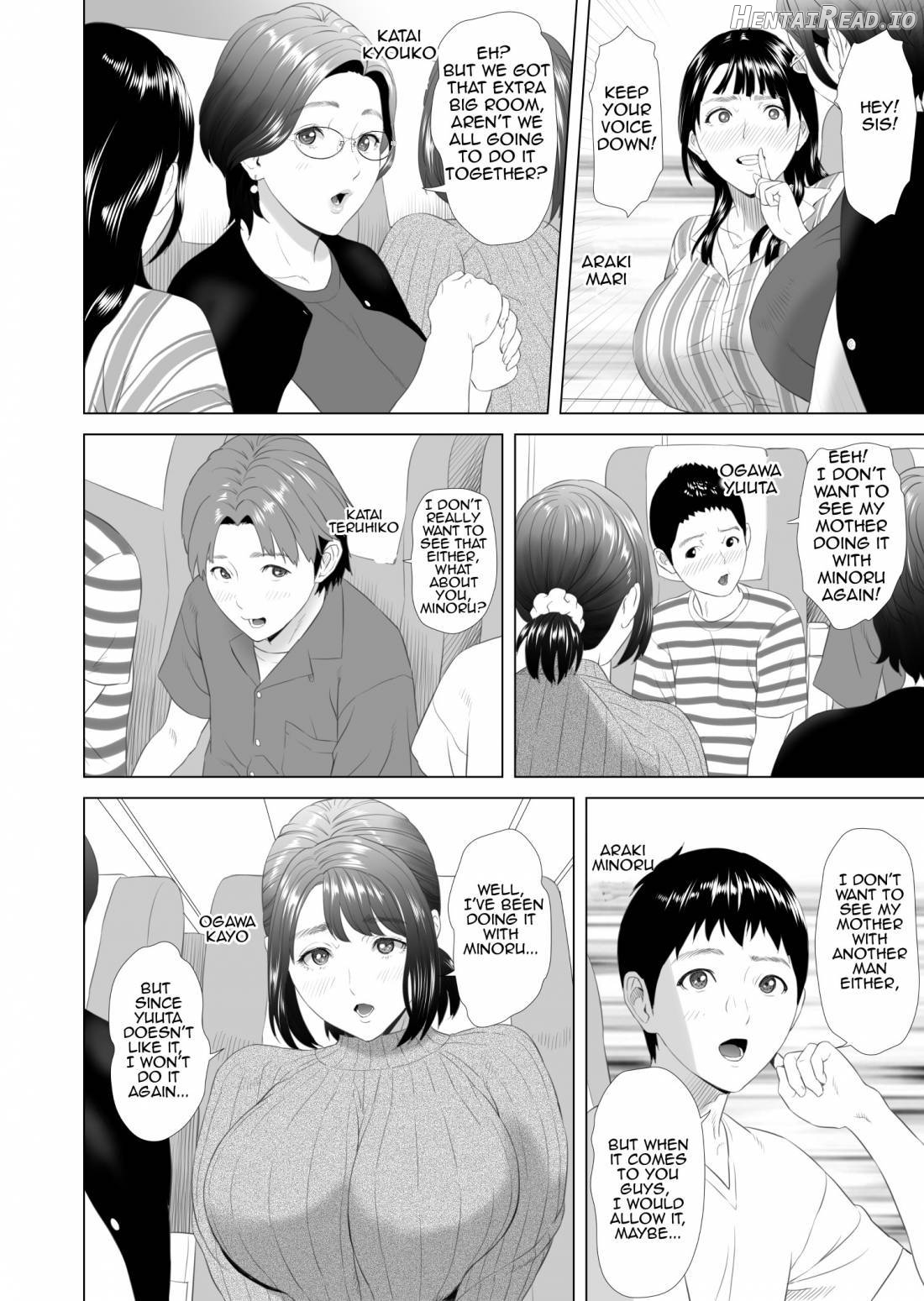 Kinjo Yuuwaku Mama Hen Joshou + Zenpen Chapter 9 - page 4