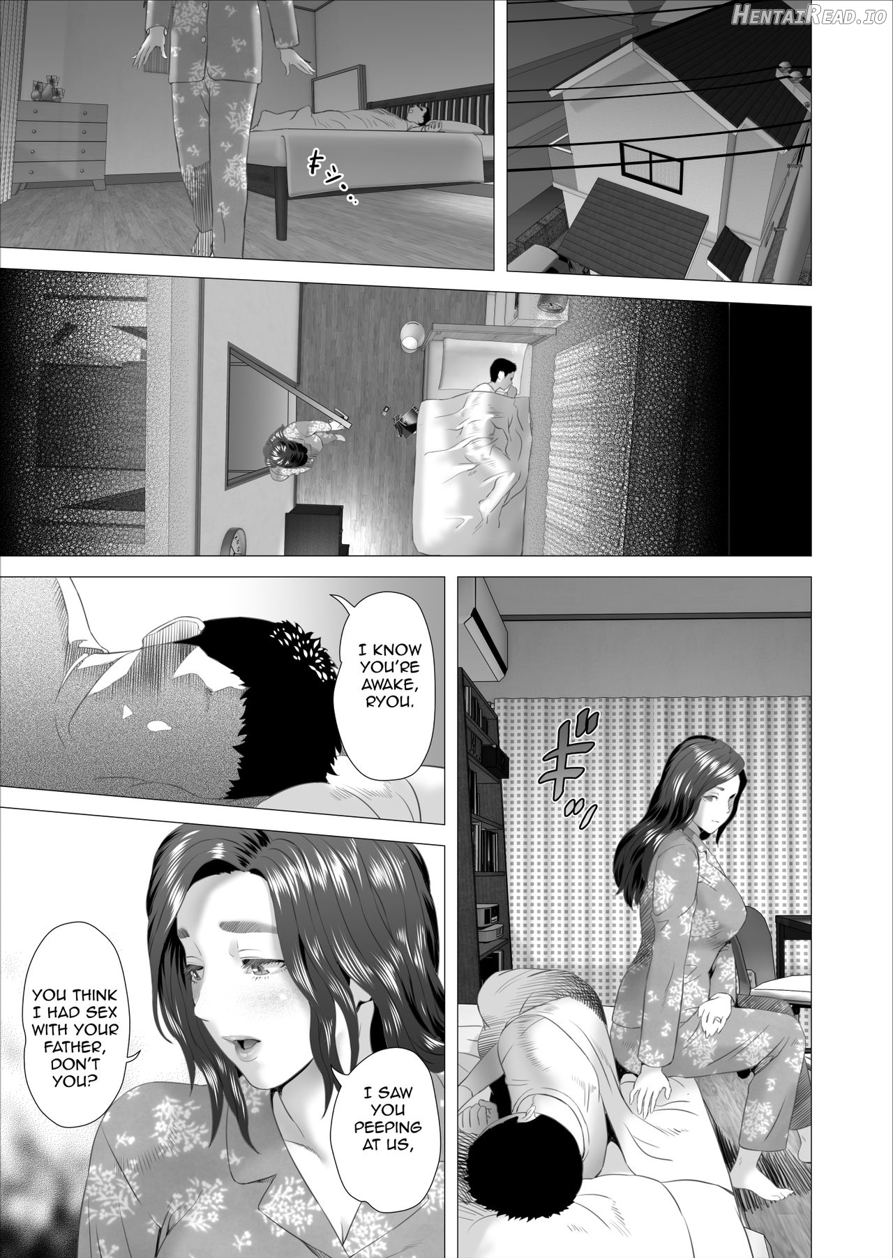 Kinjo Yuuwaku Mama Hen Joshou + Zenpen Chapter 12 - page 7
