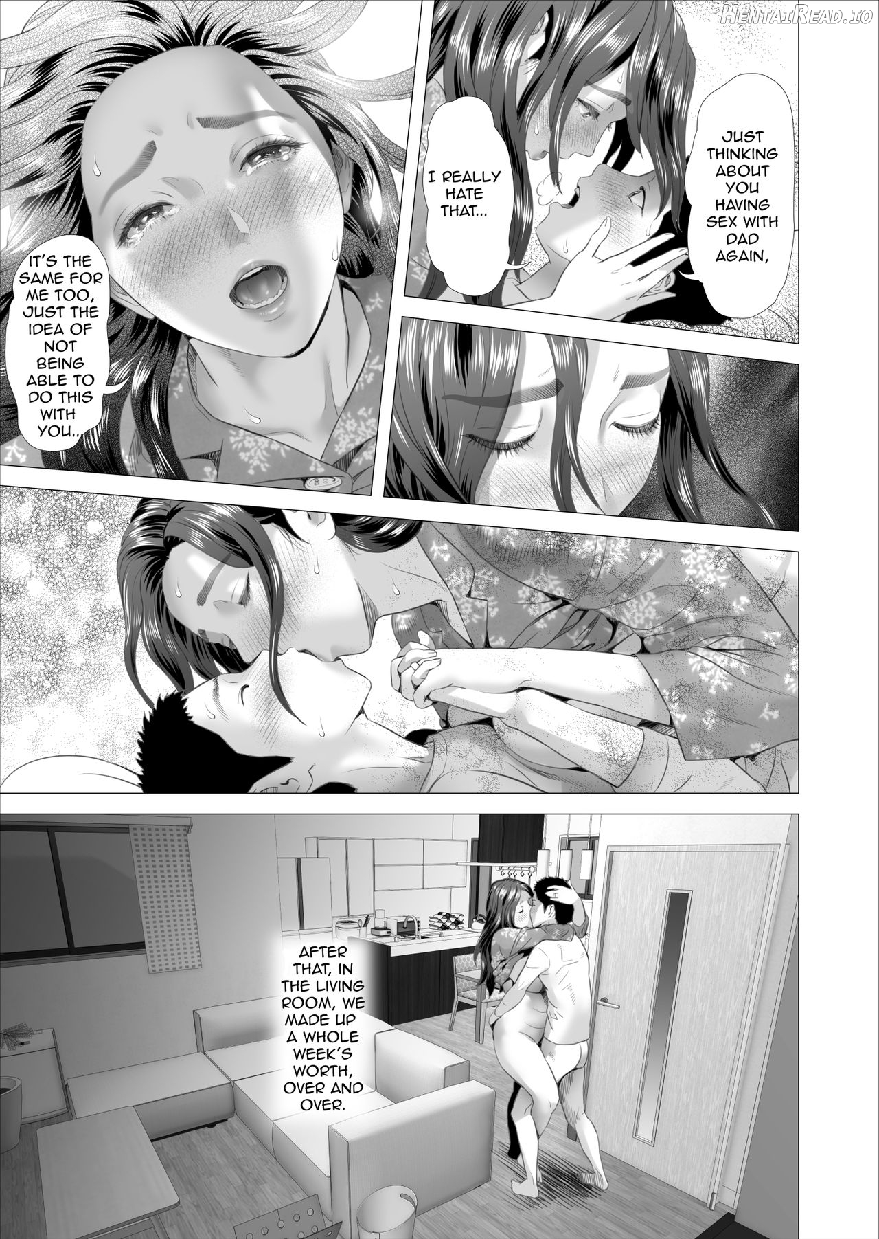 Kinjo Yuuwaku Mama Hen Joshou + Zenpen Chapter 12 - page 17
