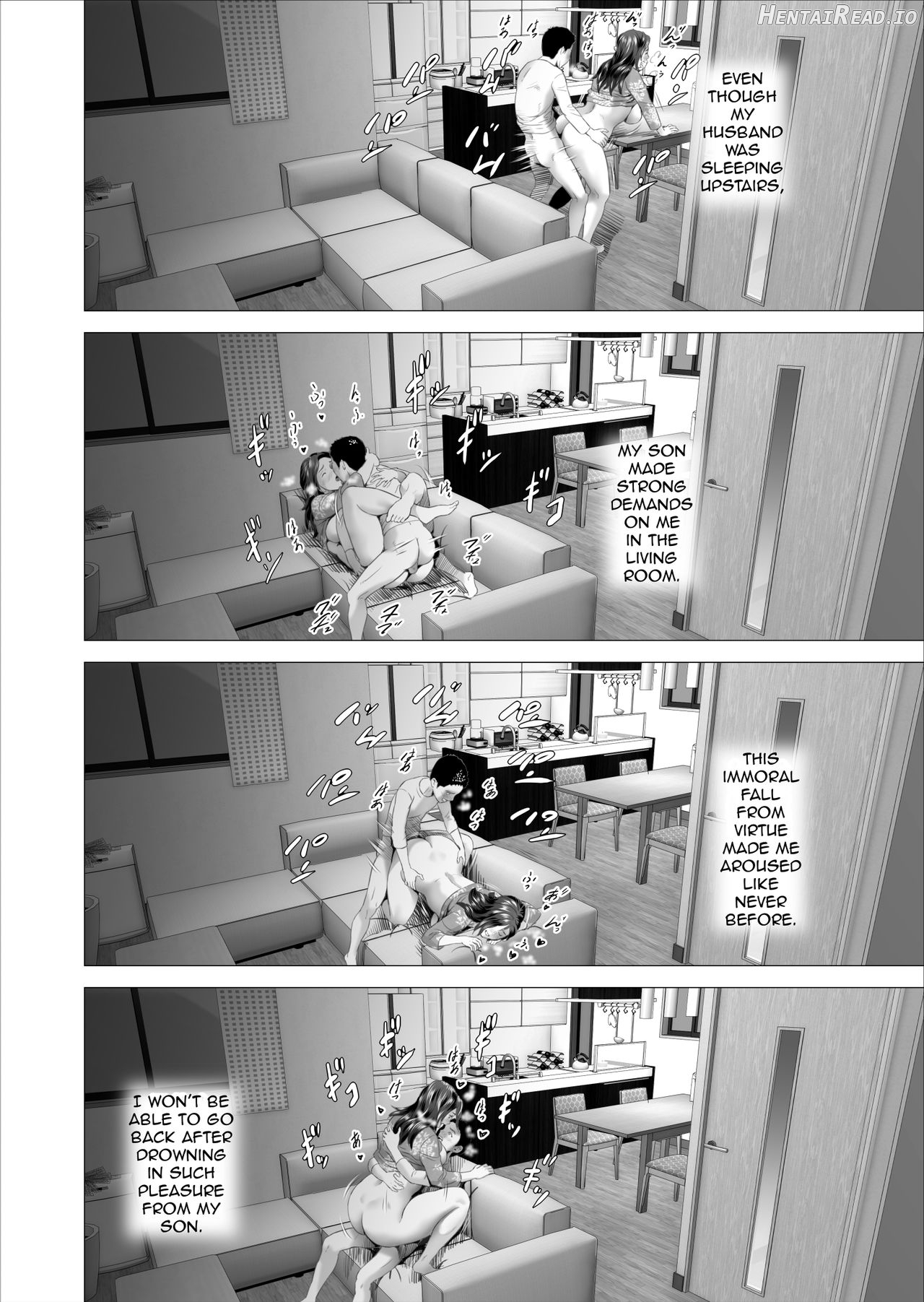 Kinjo Yuuwaku Mama Hen Joshou + Zenpen Chapter 12 - page 18