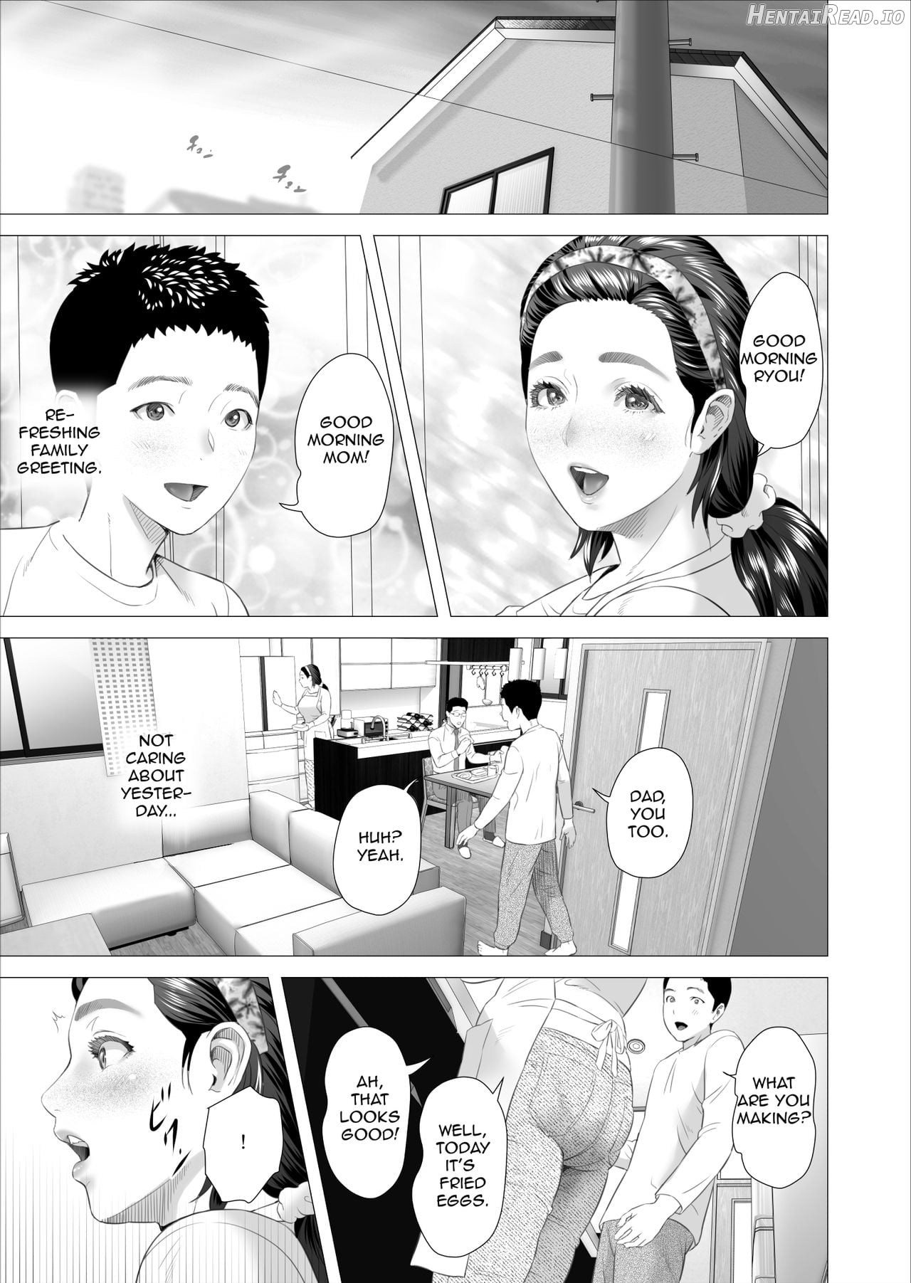 Kinjo Yuuwaku Mama Hen Joshou + Zenpen Chapter 12 - page 19
