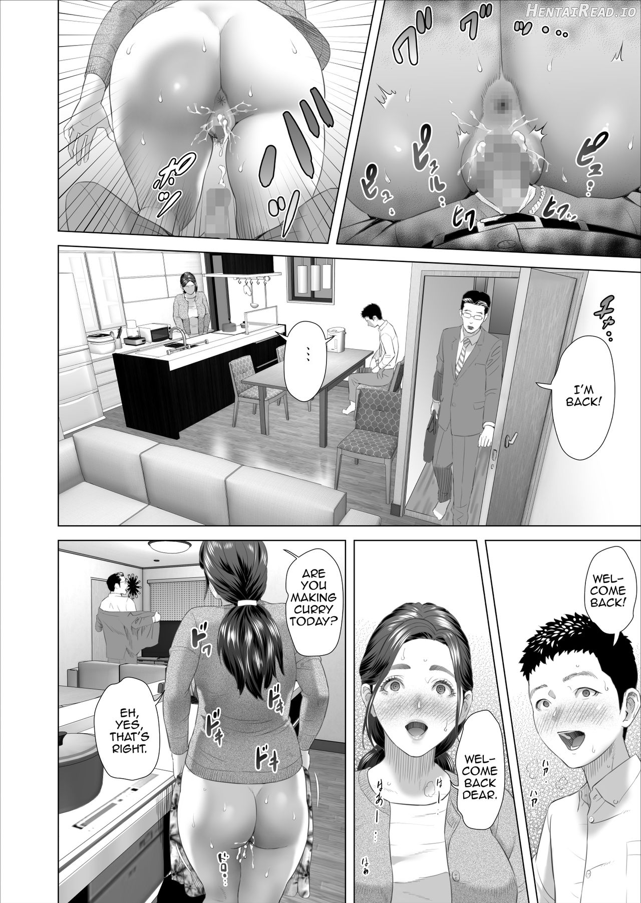 Kinjo Yuuwaku Mama Hen Joshou + Zenpen Chapter 13 - page 26
