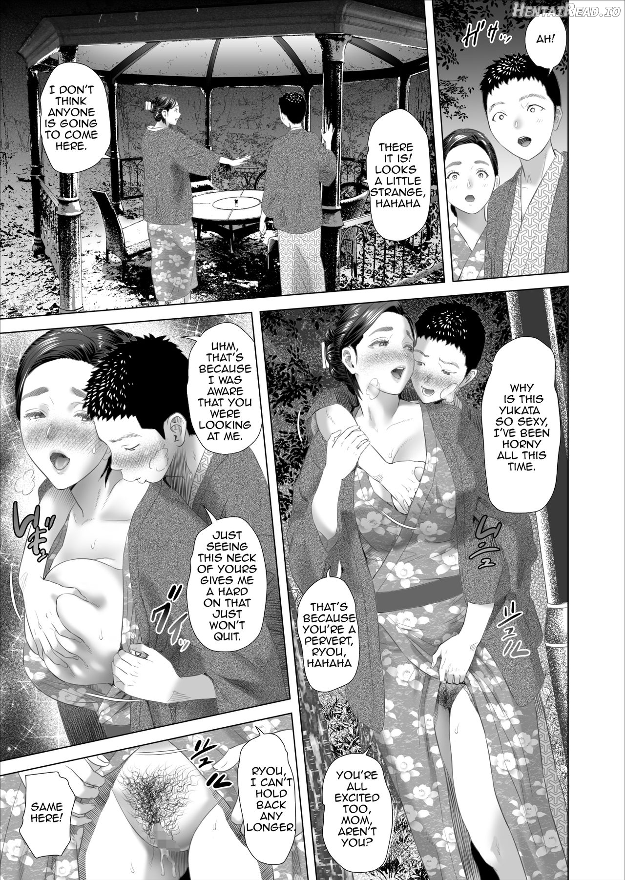 Kinjo Yuuwaku Mama Hen Joshou + Zenpen Chapter 13 - page 49