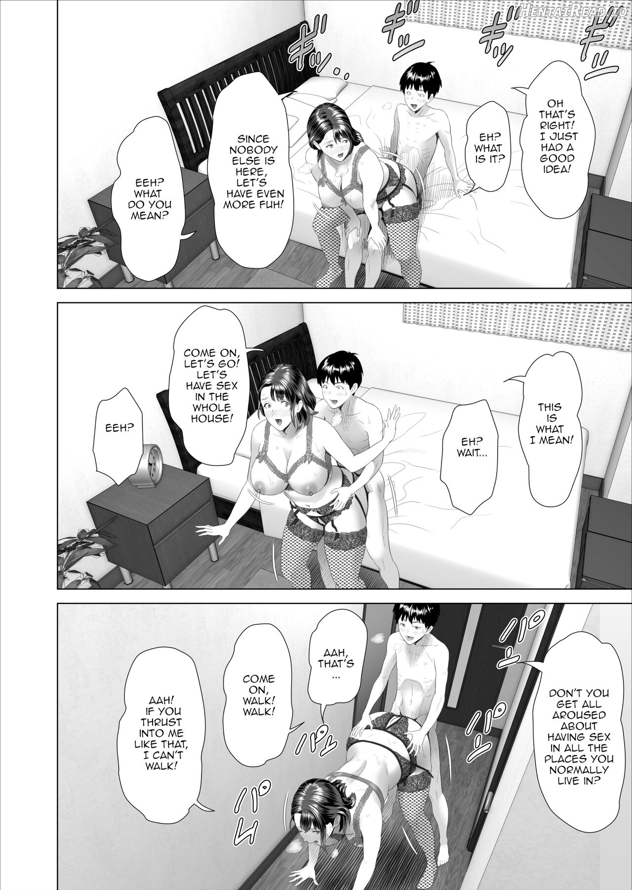 Kinjo Yuuwaku Mama Hen Joshou + Zenpen Chapter 16 - page 46