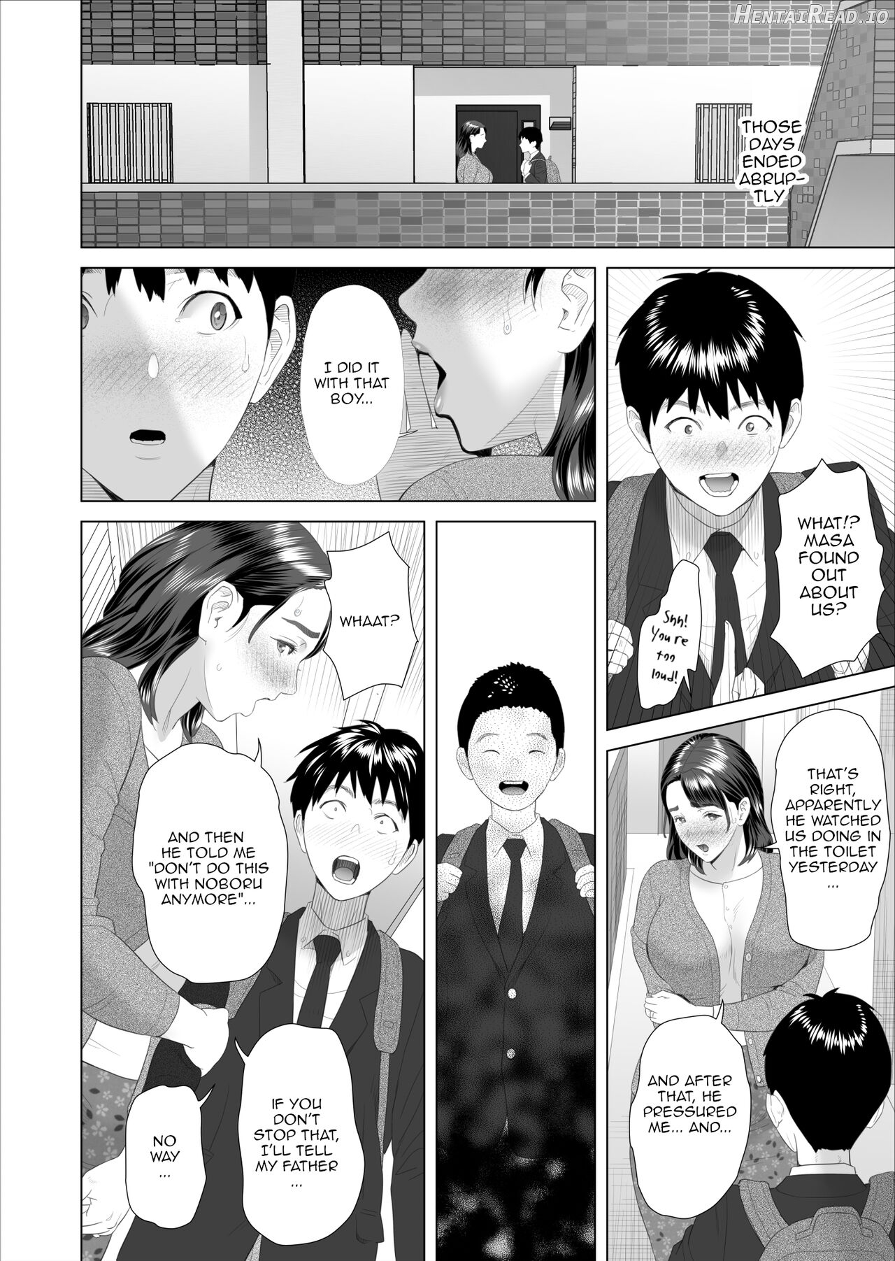 Kinjo Yuuwaku Mama Hen Joshou + Zenpen Chapter 16 - page 50