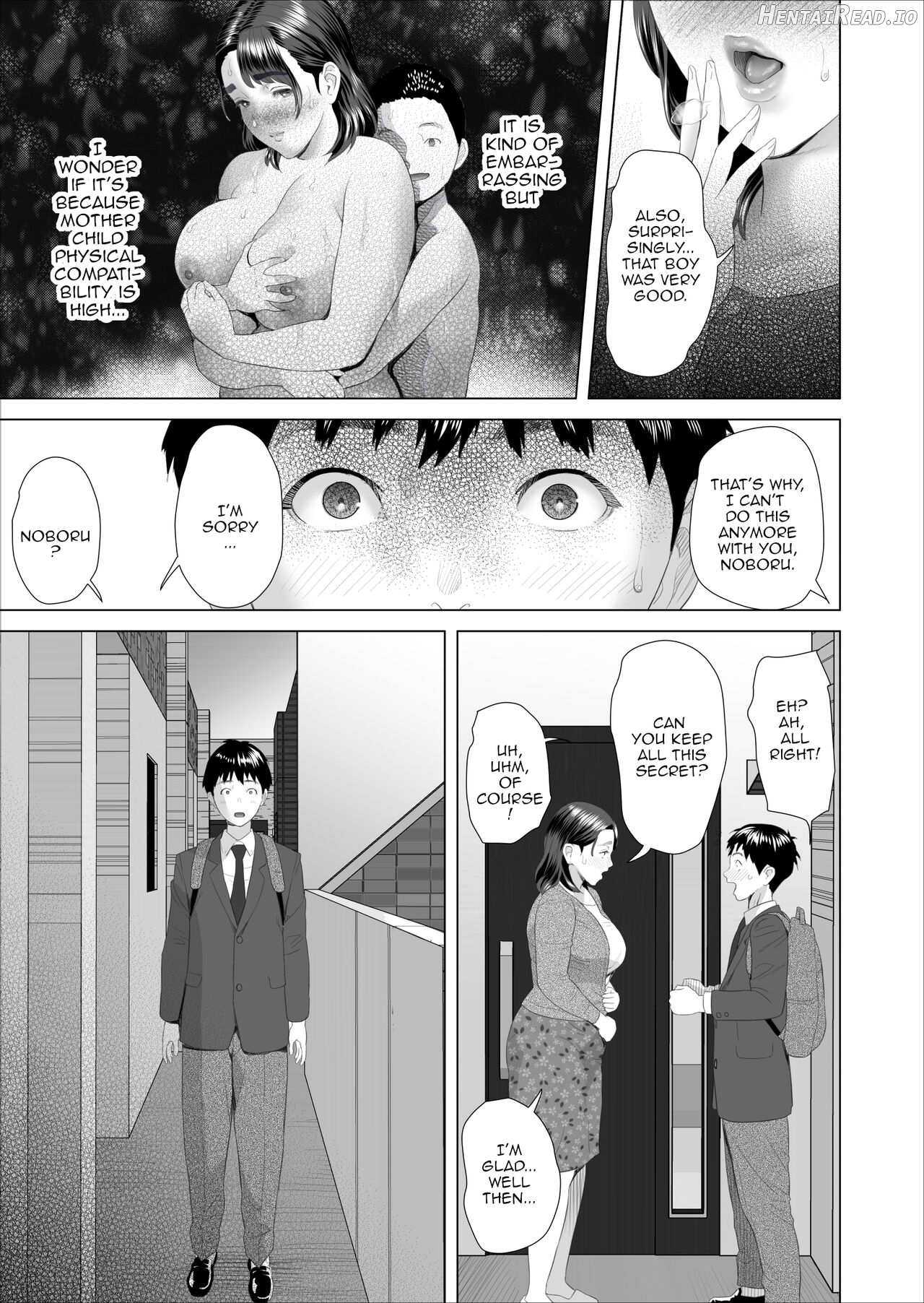 Kinjo Yuuwaku Mama Hen Joshou + Zenpen Chapter 16 - page 51
